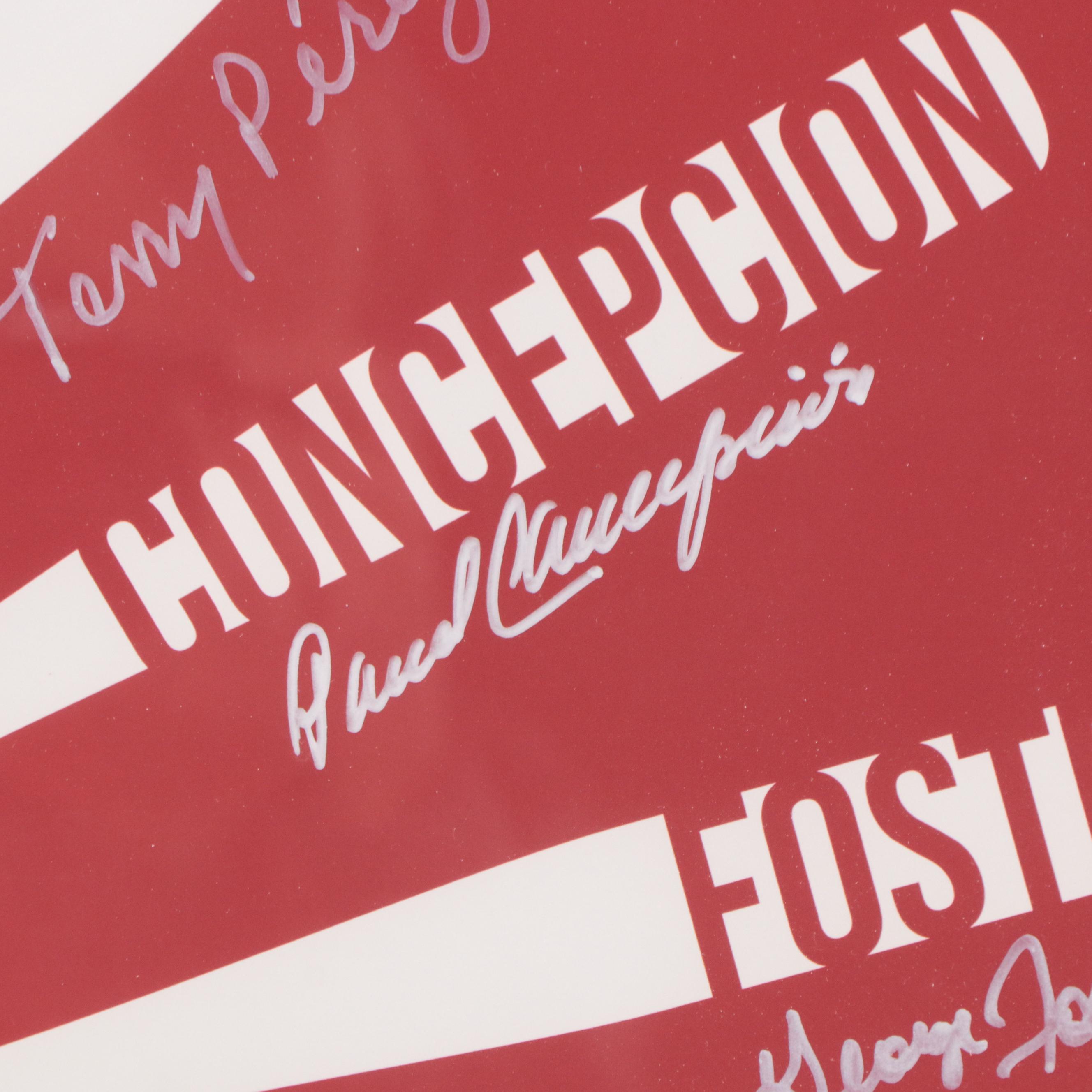 Joe Morgan, Tony Pérez, Pete Rose, and More Signed "The Big Red Machine" Display