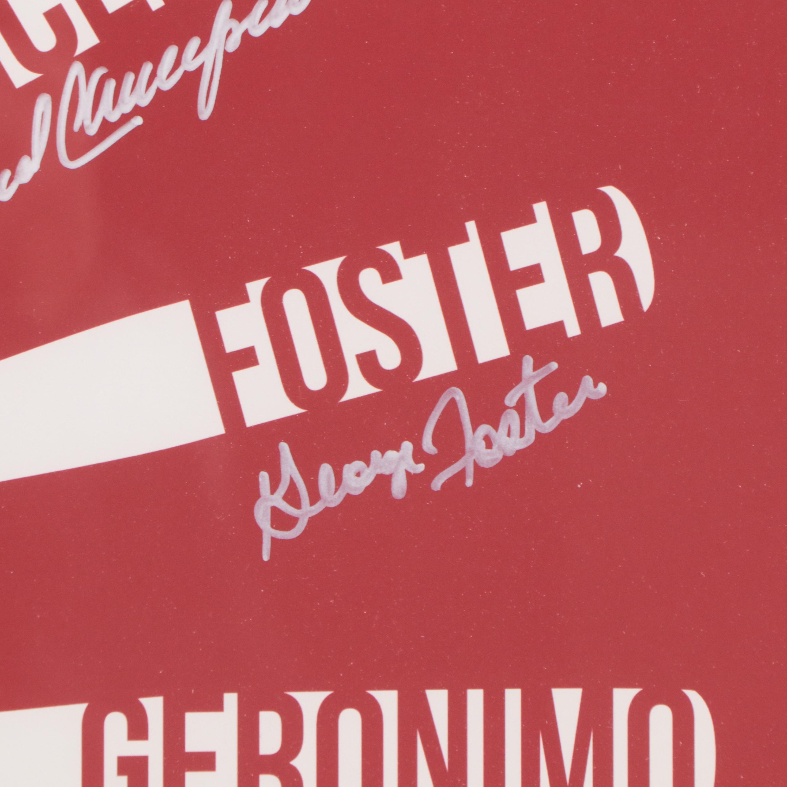 Joe Morgan, Tony Pérez, Pete Rose, and More Signed "The Big Red Machine" Display