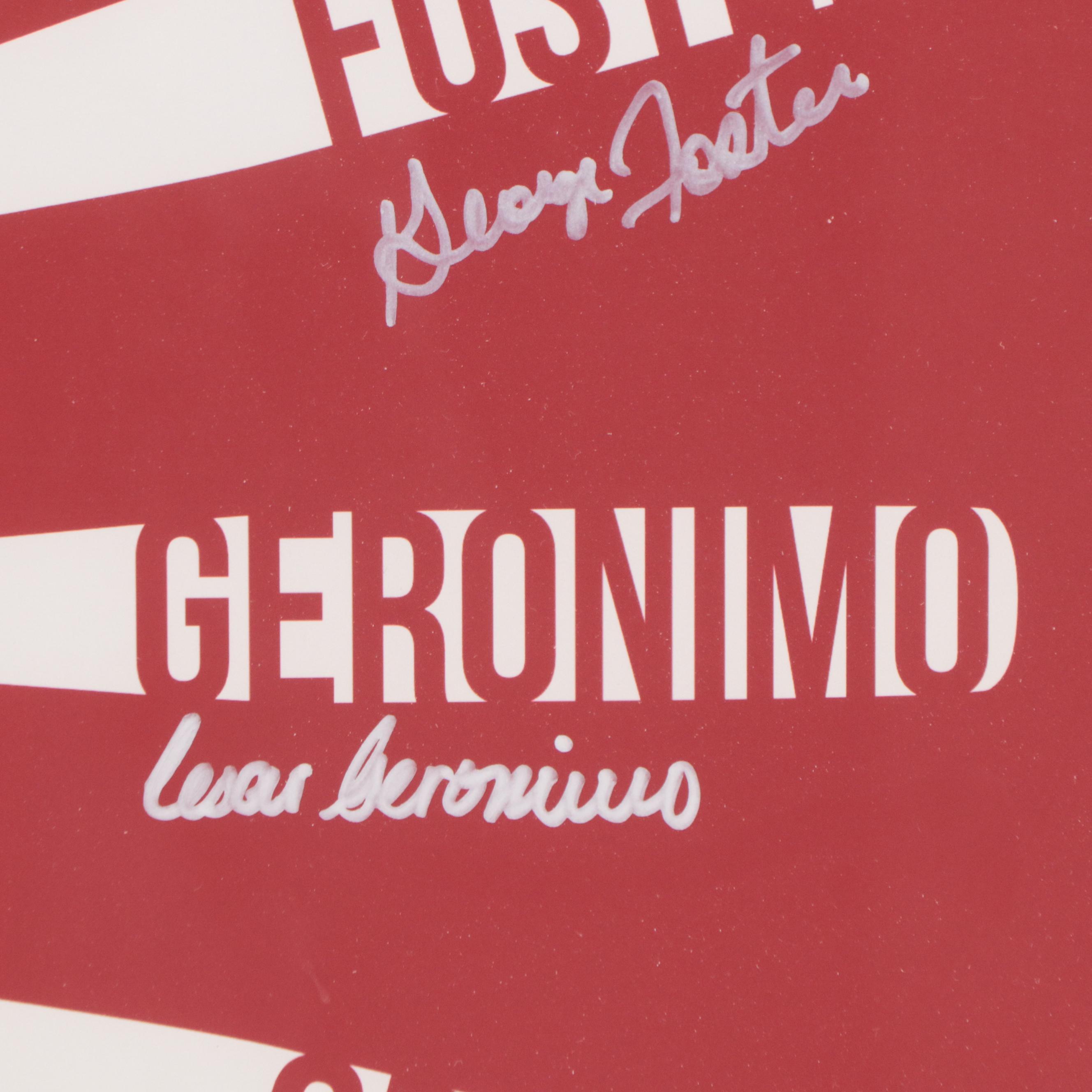 Joe Morgan, Tony Pérez, Pete Rose, and More Signed "The Big Red Machine" Display