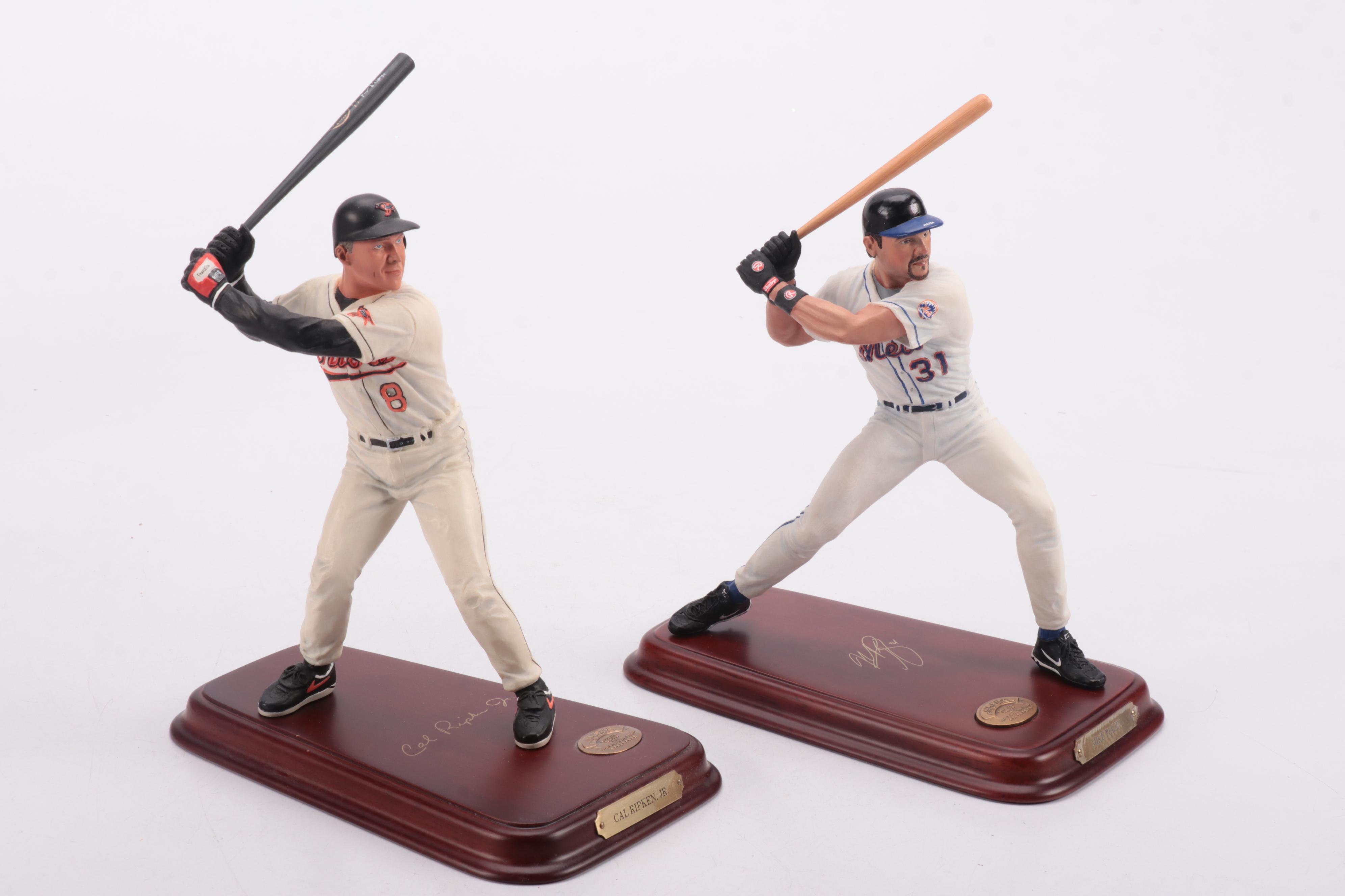 The Danbury Mint Baseball Figures Featuring Lou Brock, Derek Jeter and More