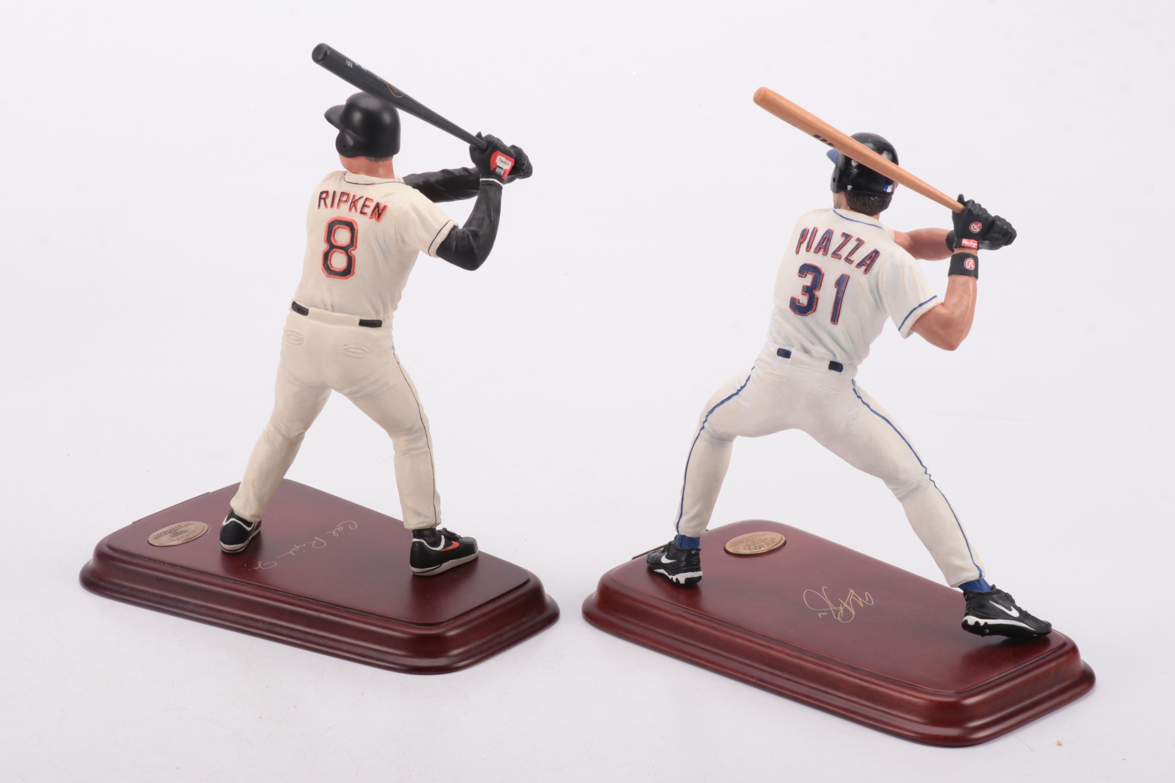 The Danbury Mint Baseball Figures Featuring Lou Brock, Derek Jeter and More
