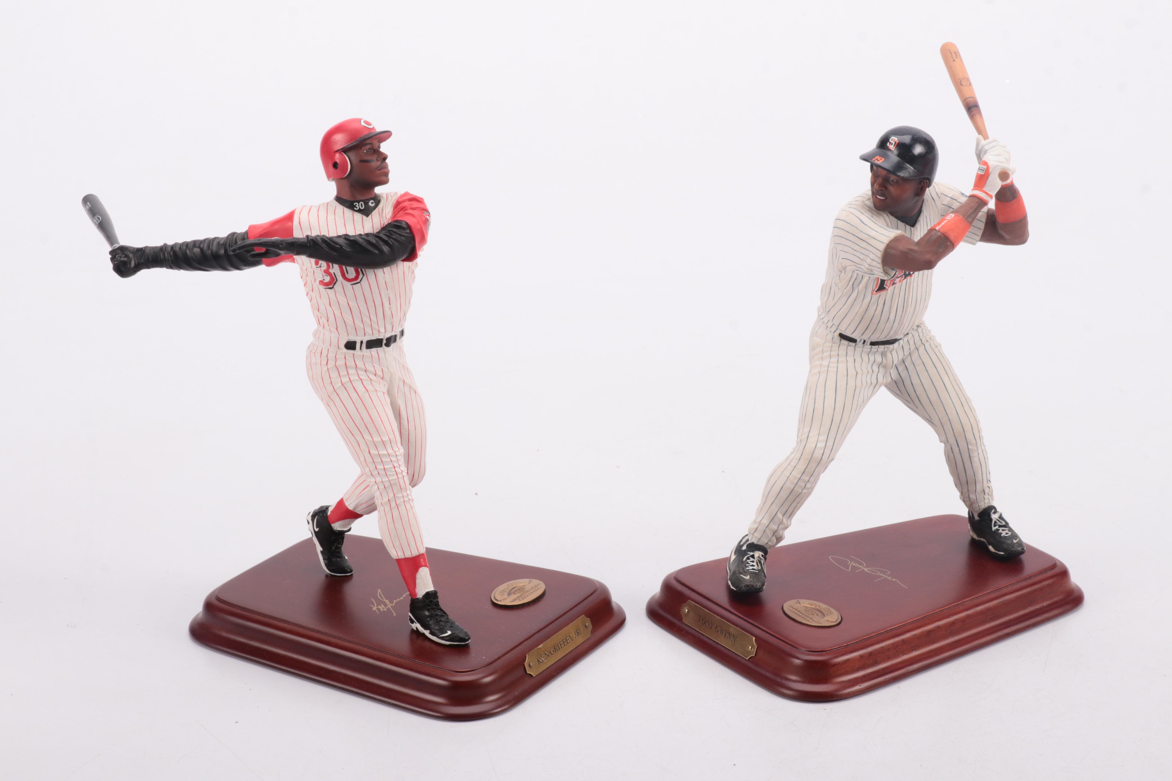 The Danbury Mint Baseball Figures Featuring Lou Brock, Derek Jeter and More