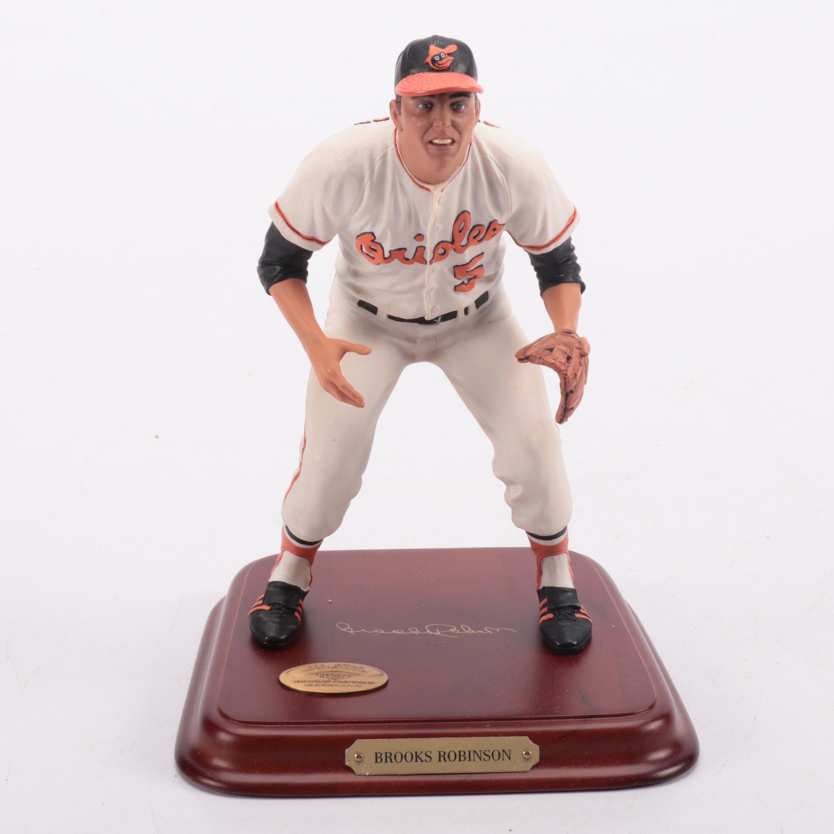 The Danbury Mint Baseball Figures Featuring Lou Brock, Derek Jeter and More