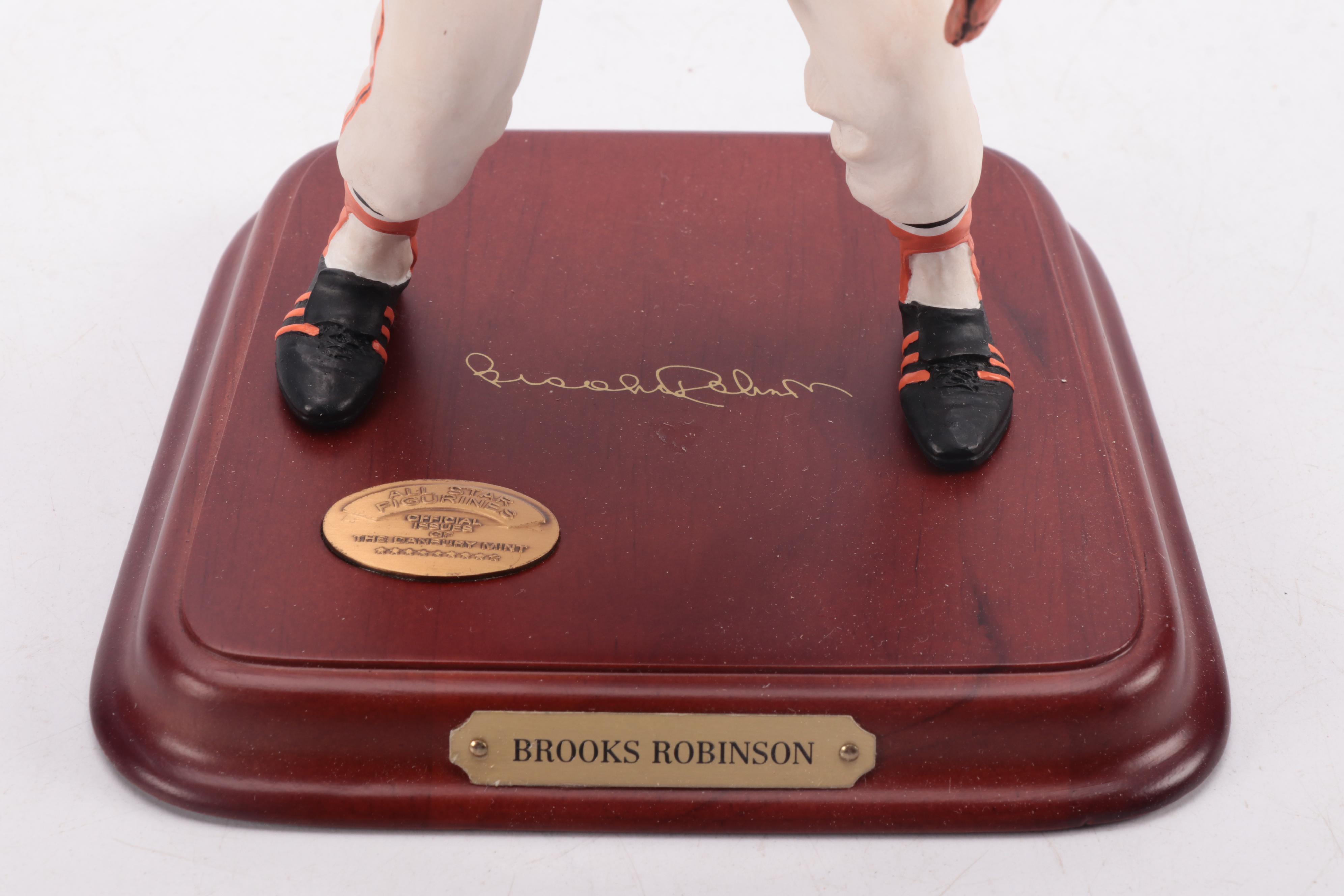 The Danbury Mint Baseball Figures Featuring Lou Brock, Derek Jeter and More
