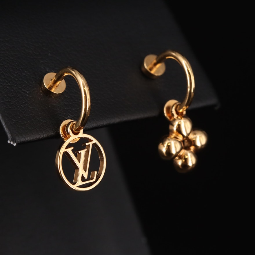 Louis Vuitton Louis Vuitton, Blooming earrings