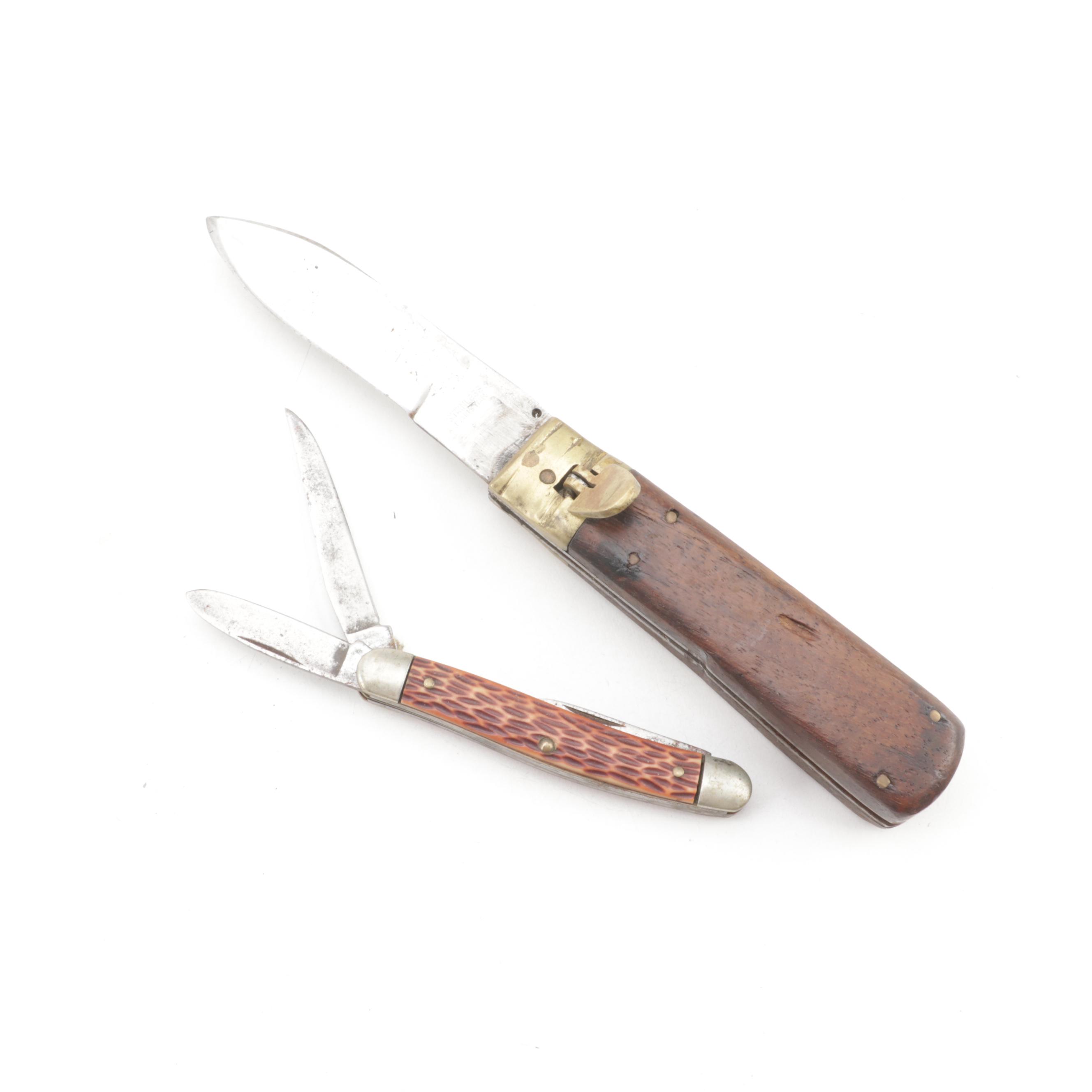 Various Vintage Pocket Knives