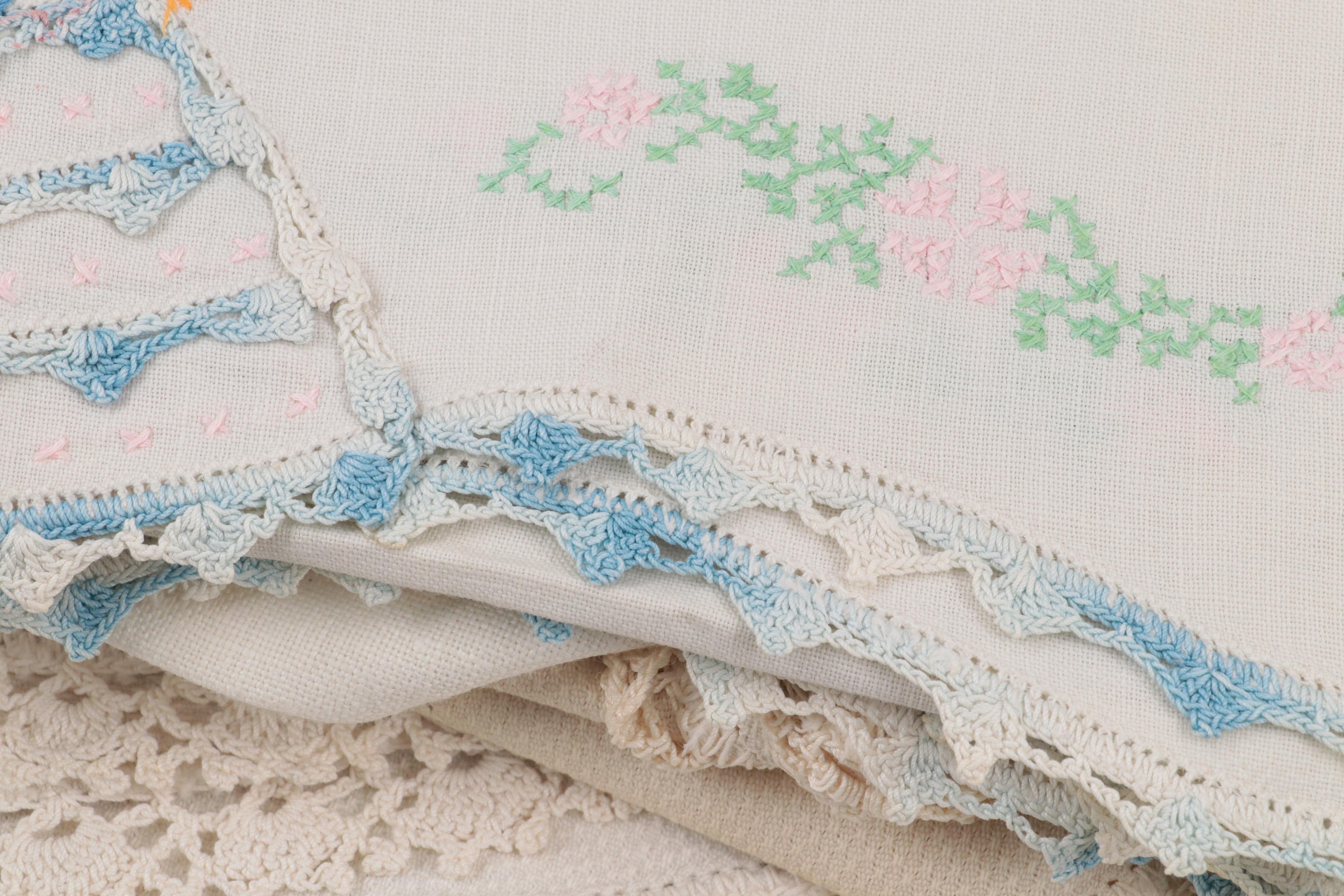 HandEmbroidered Table Linens Collection EBTH