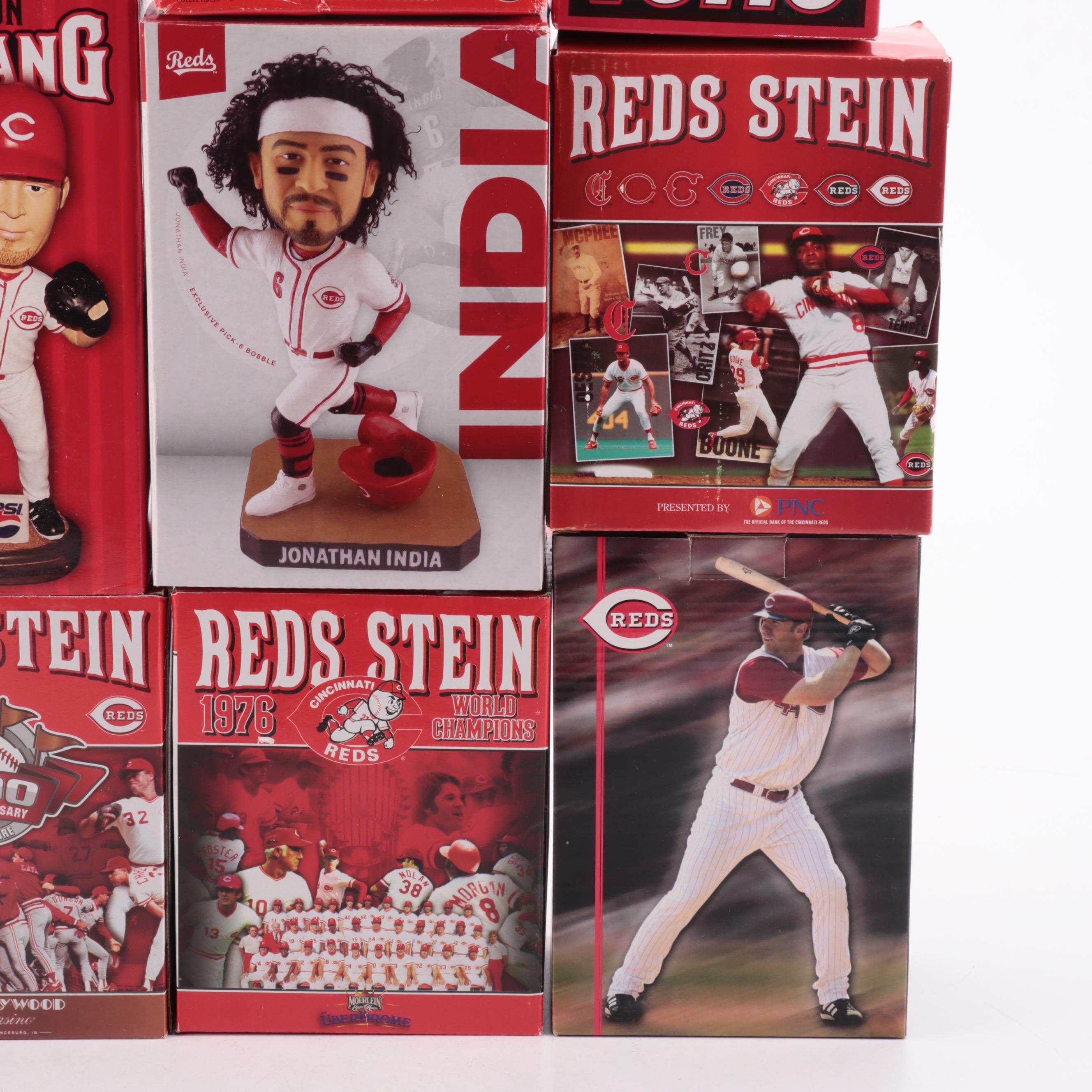 Cincinnati Reds Bobbleheads Featuring Aroldis Chapman, Joey Votto, and More