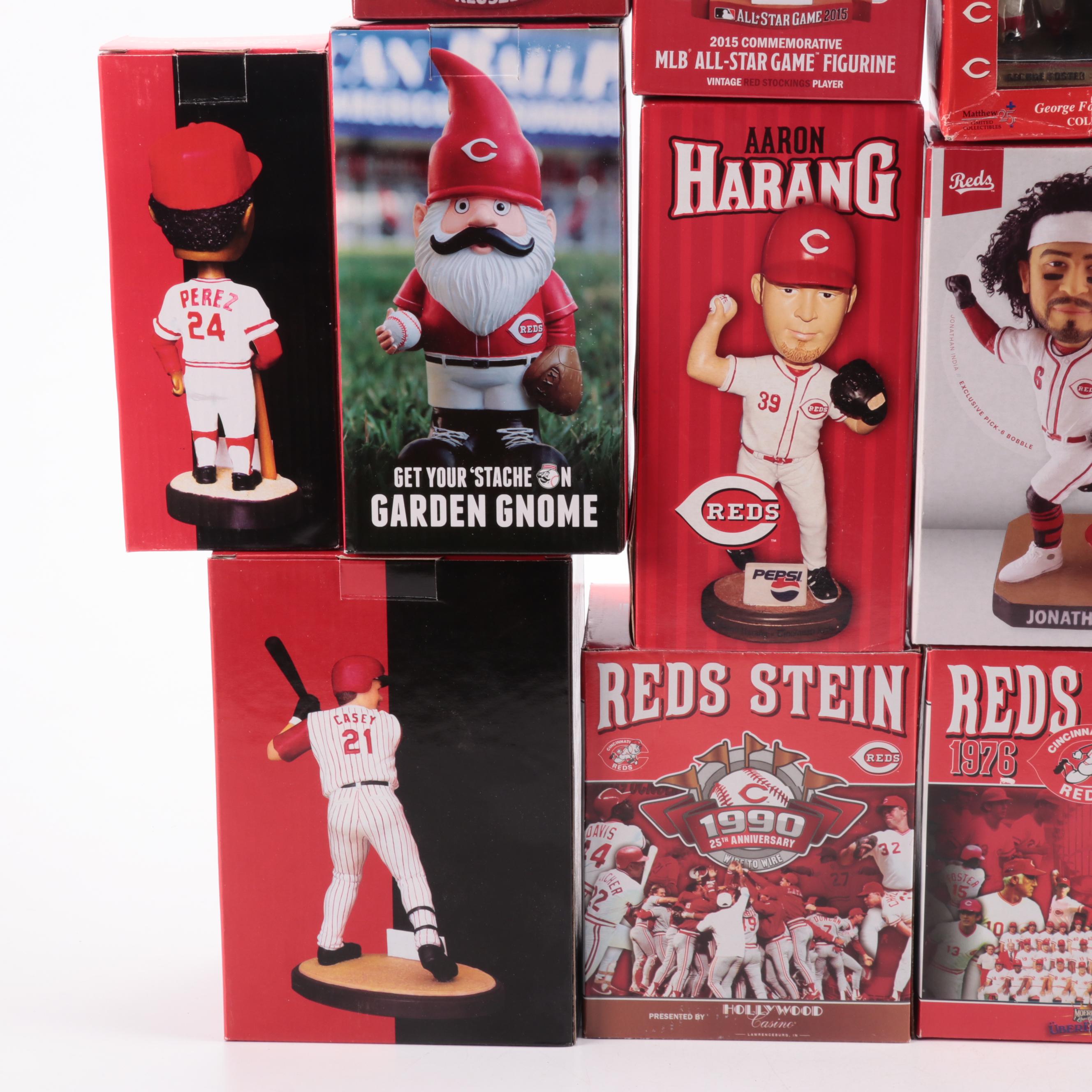 Cincinnati Reds Bobbleheads Featuring Aroldis Chapman, Joey Votto, and More