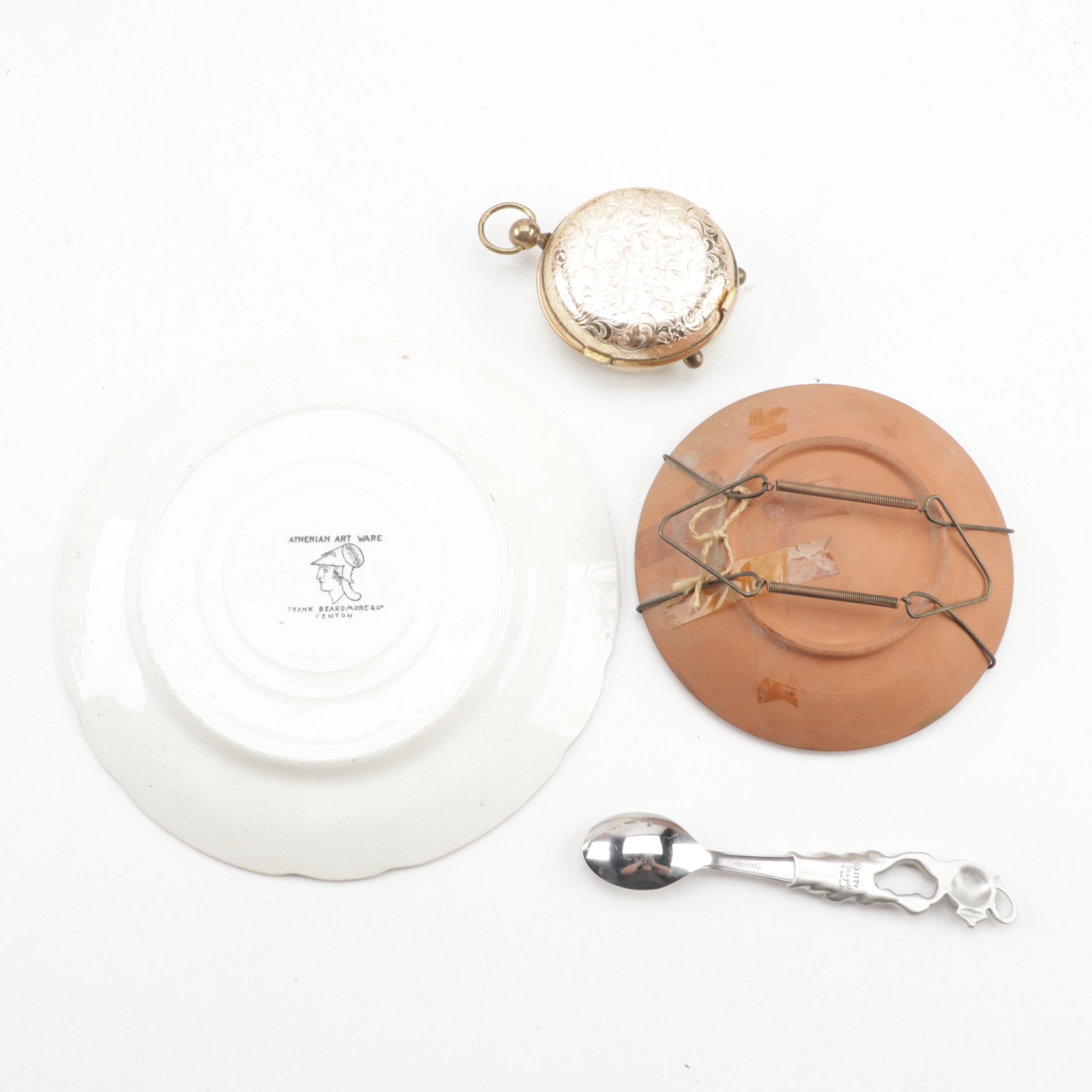 Lenox "Williamsburg" Silver Plate Box, Other Silver Plate Toothpicks, and More