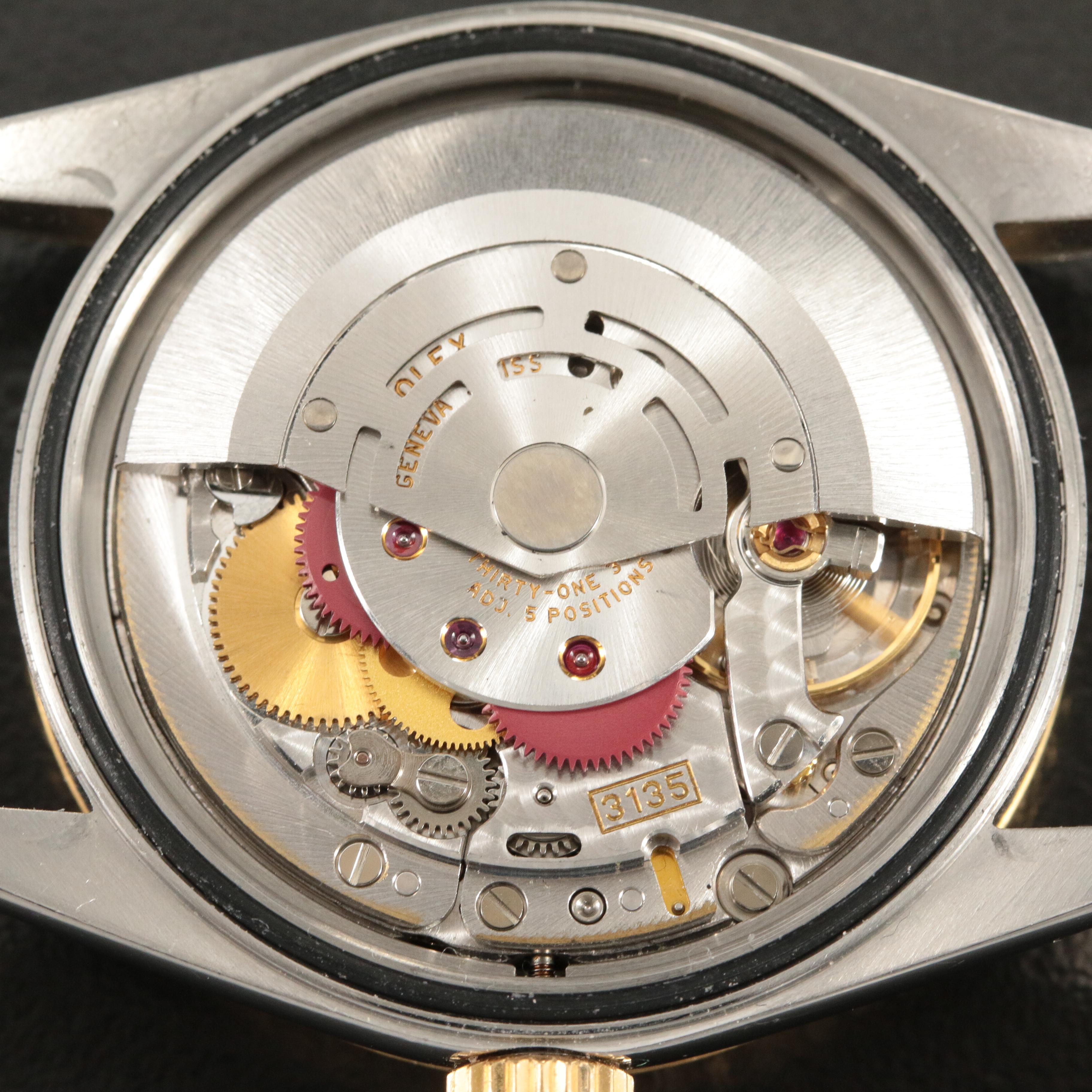 1995 Rolex Custom Diamond Dial Datejust Watch