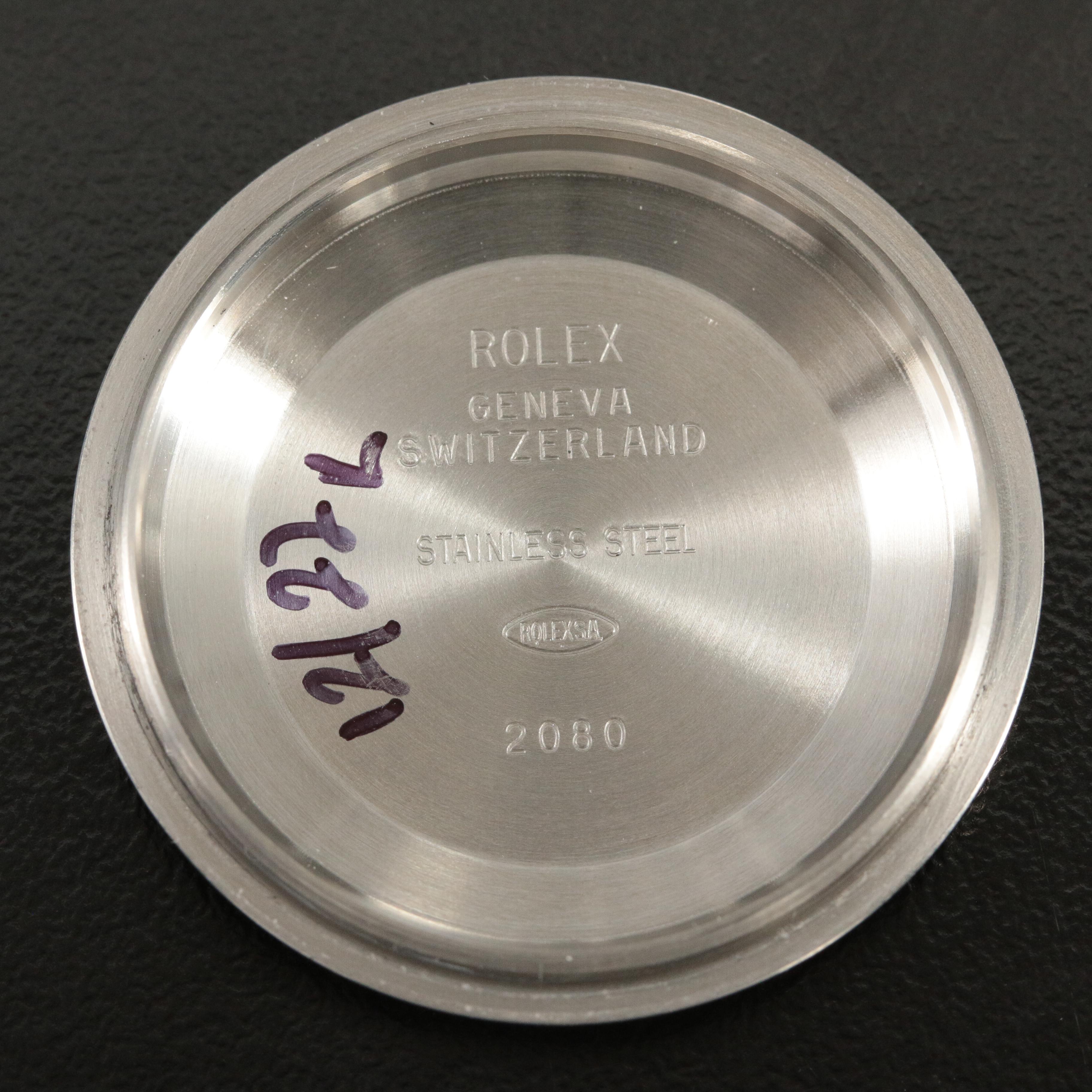 1995 Rolex Custom Diamond Dial Datejust Watch