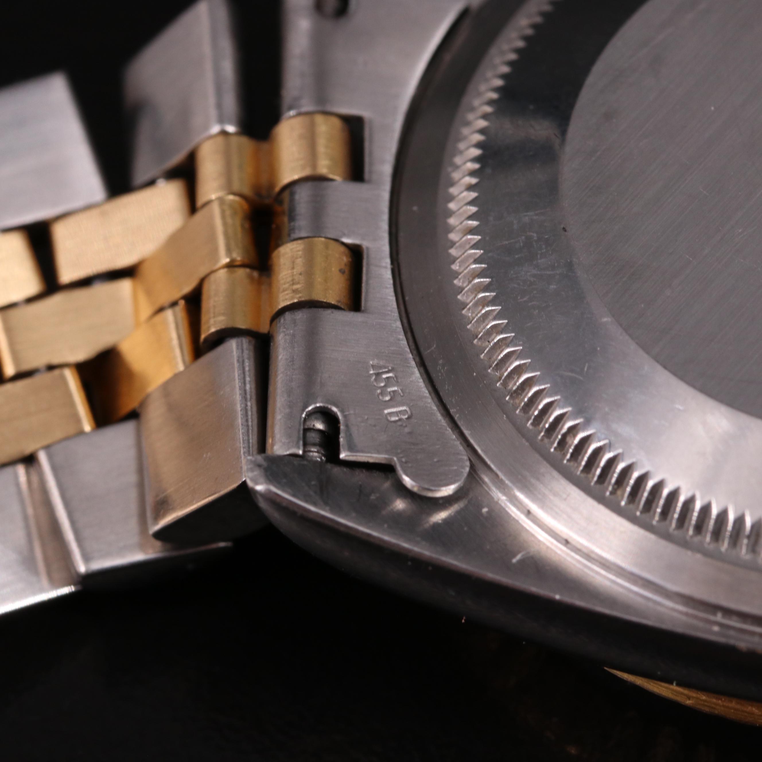 1995 Rolex Custom Diamond Dial Datejust Watch