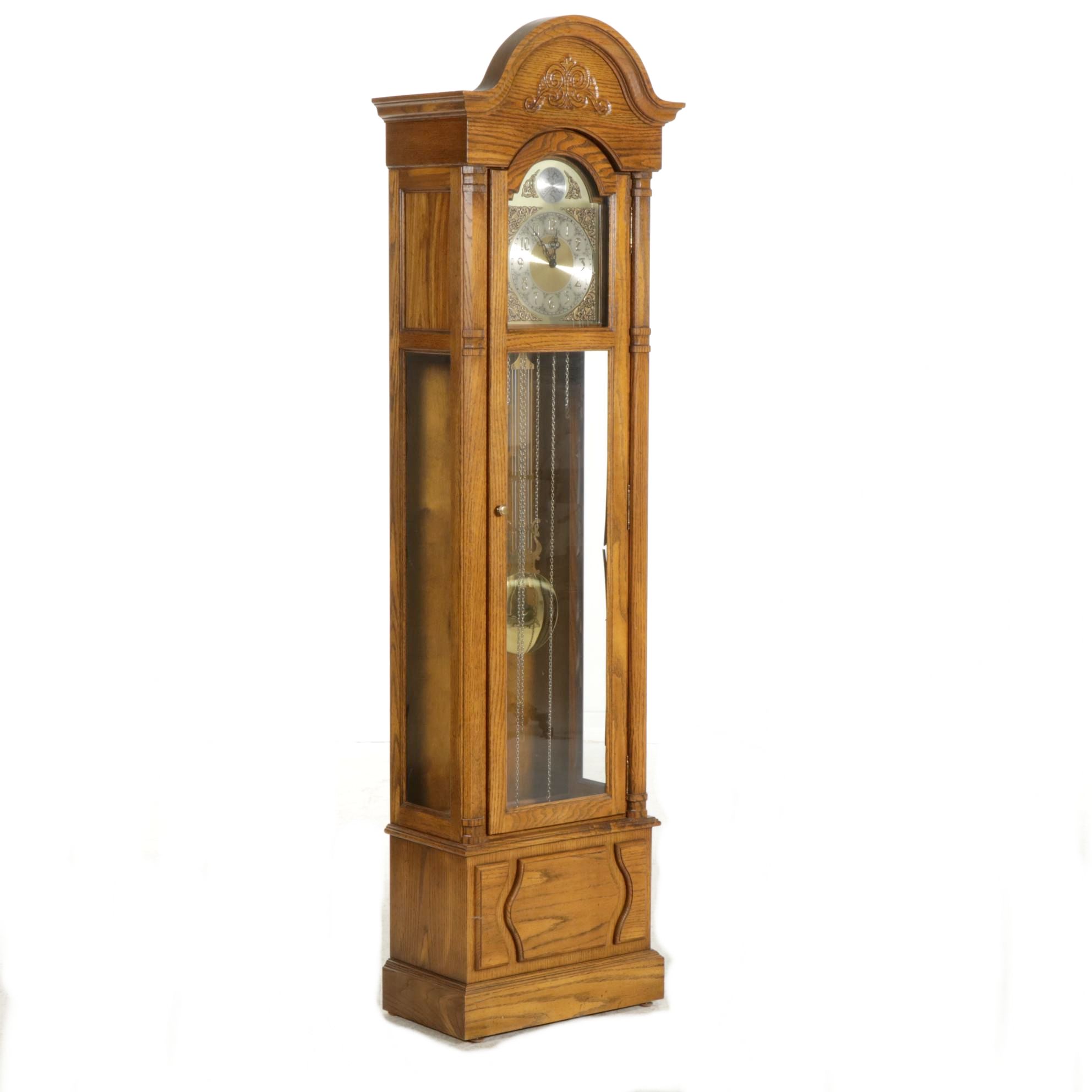 Howard Miller Oak Grandfather Clock