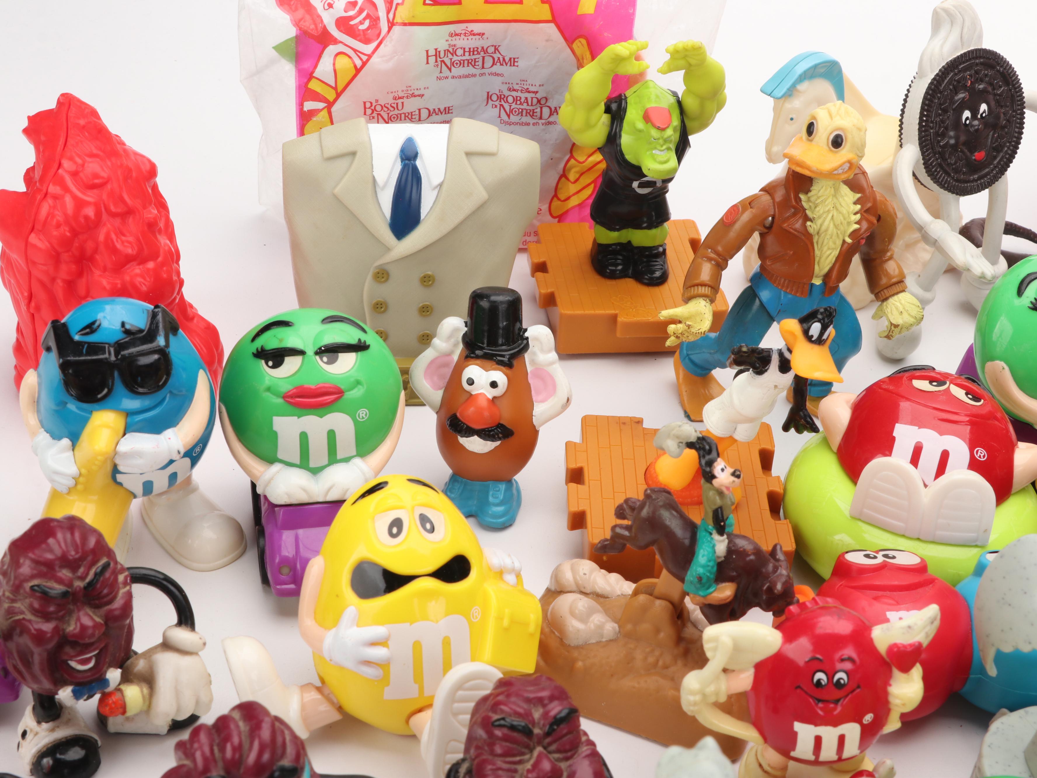 Pegasus, M&Ms and Other Plastic McDonald's and Burger King Toys