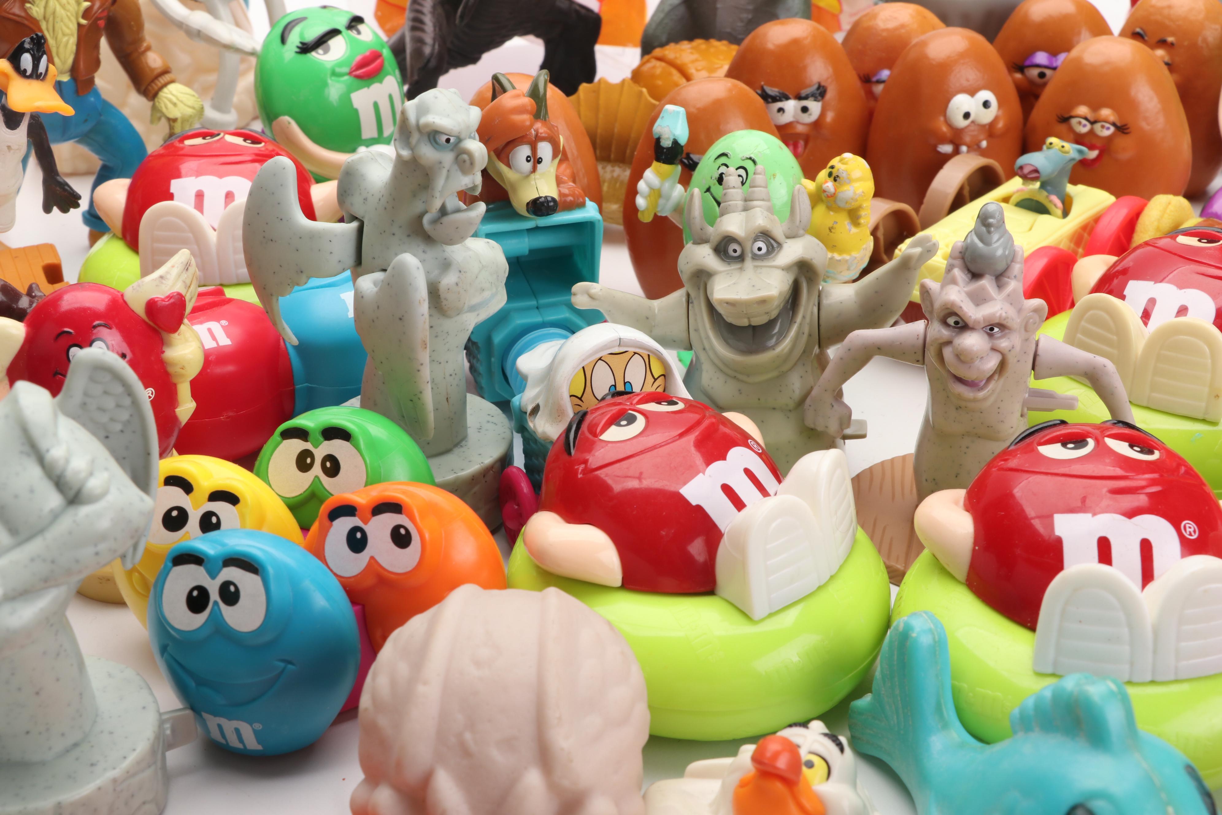 Pegasus, M&Ms and Other Plastic McDonald's and Burger King Toys