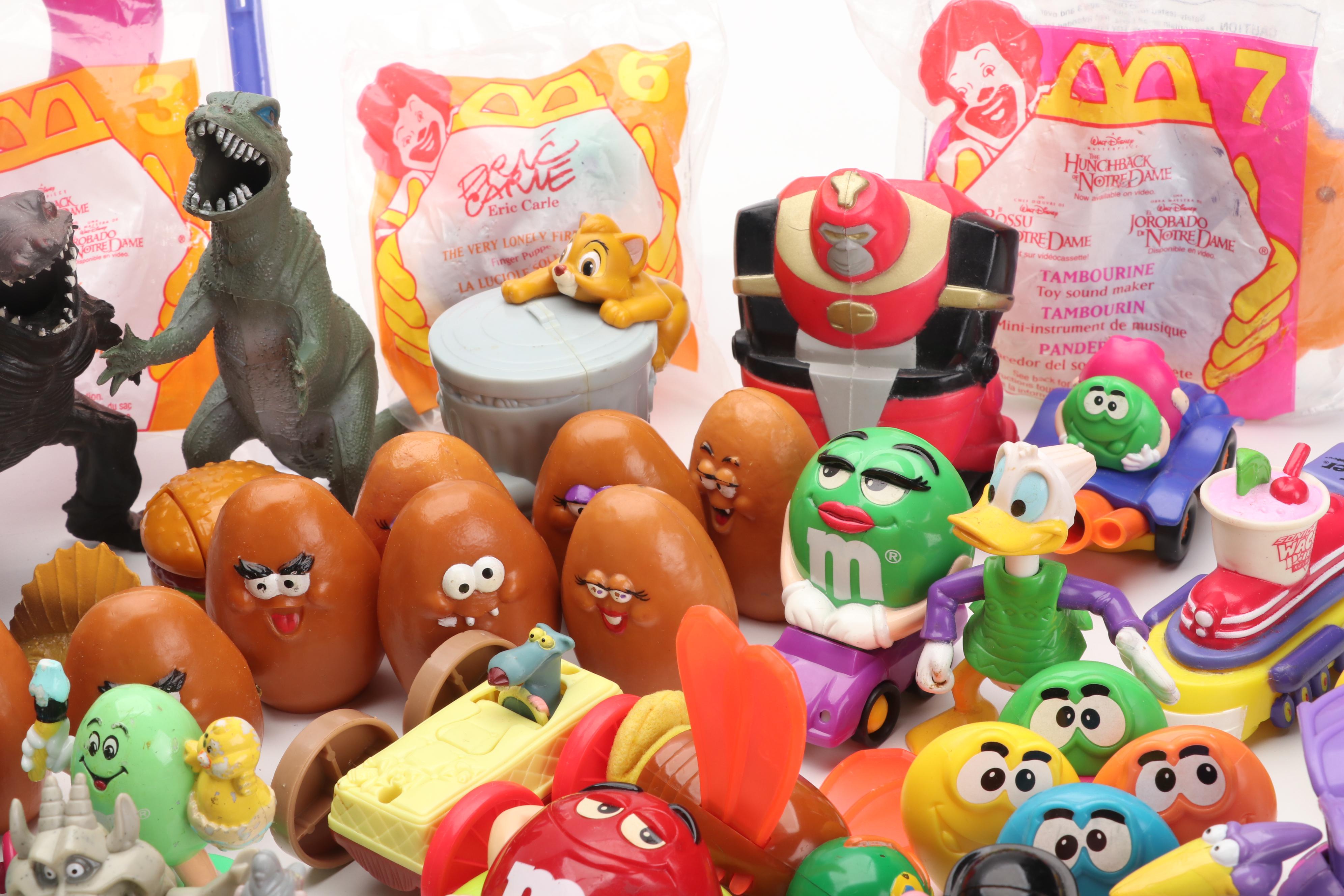 Pegasus, M&Ms and Other Plastic McDonald's and Burger King Toys