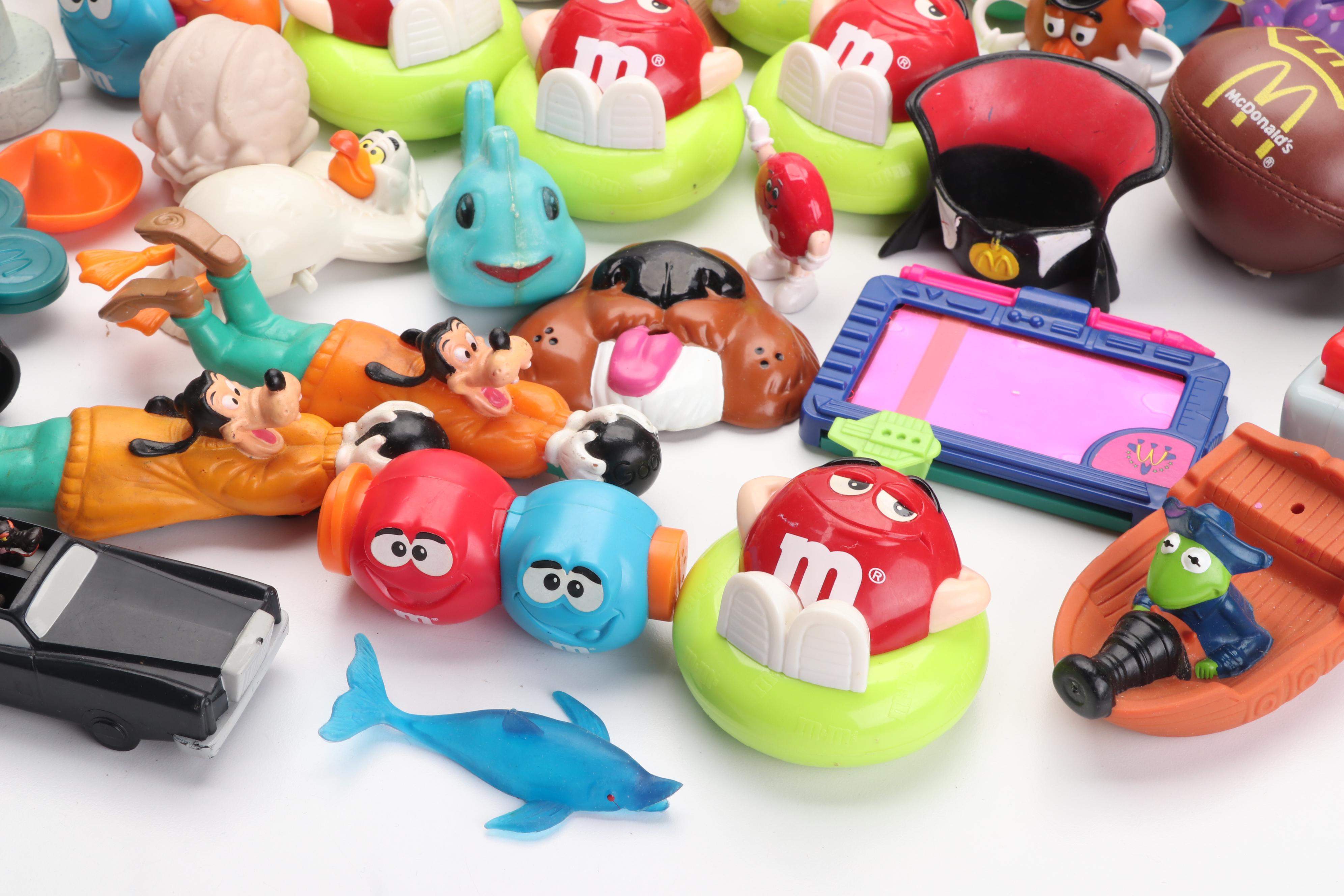 Pegasus, M&Ms and Other Plastic McDonald's and Burger King Toys