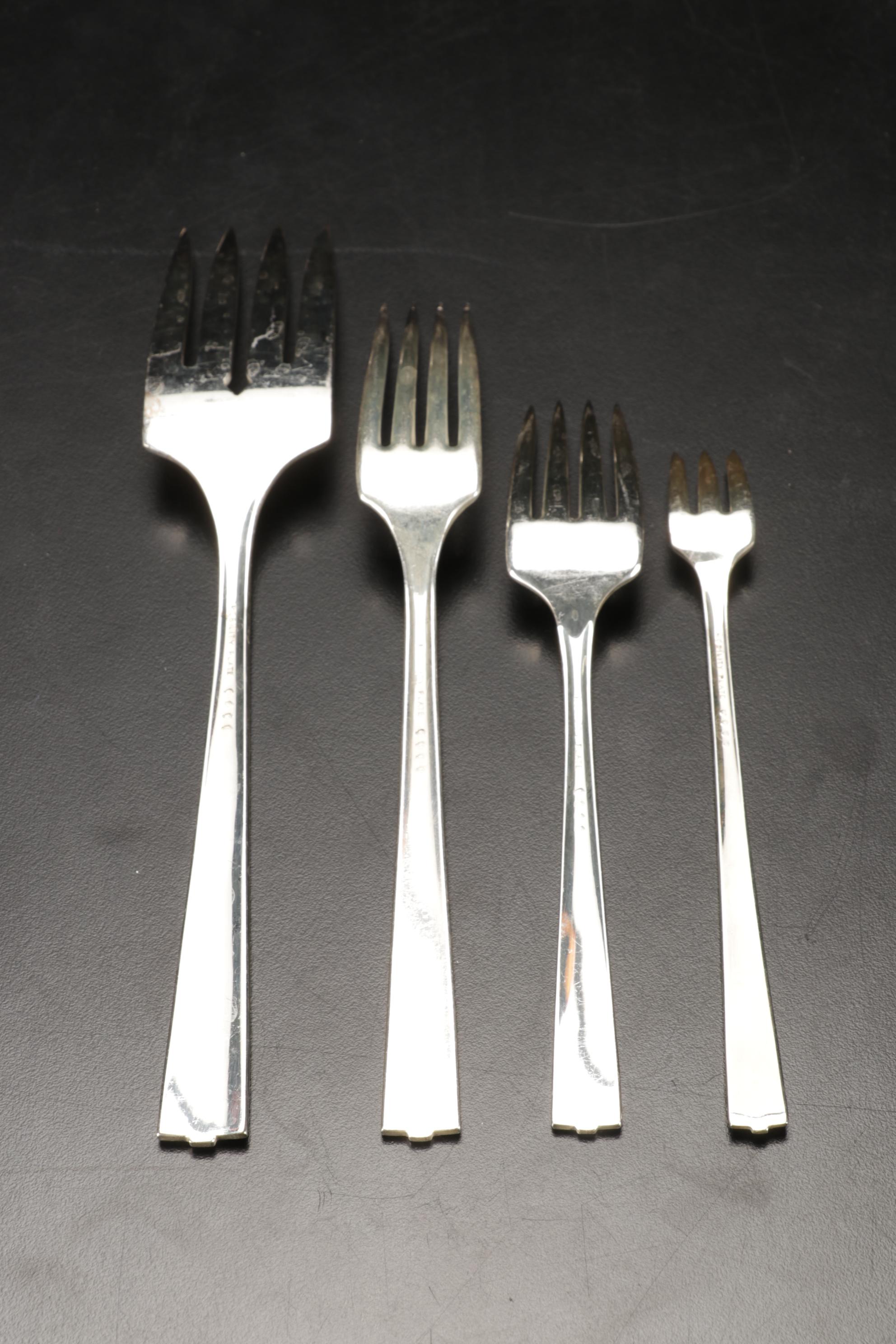 Nobility Plate "Caprice" Silver Plate Flatware and Serving Utensils