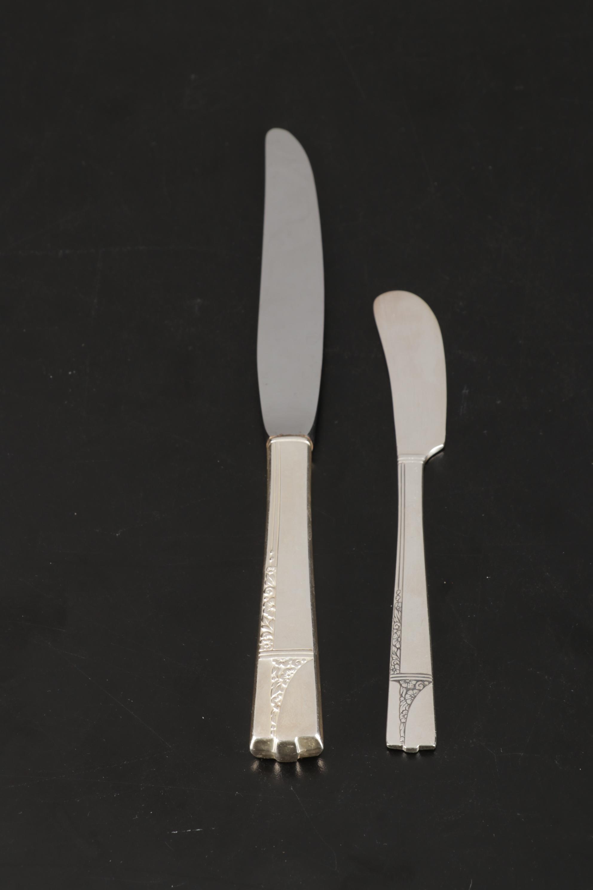 Nobility Plate "Caprice" Silver Plate Flatware and Serving Utensils