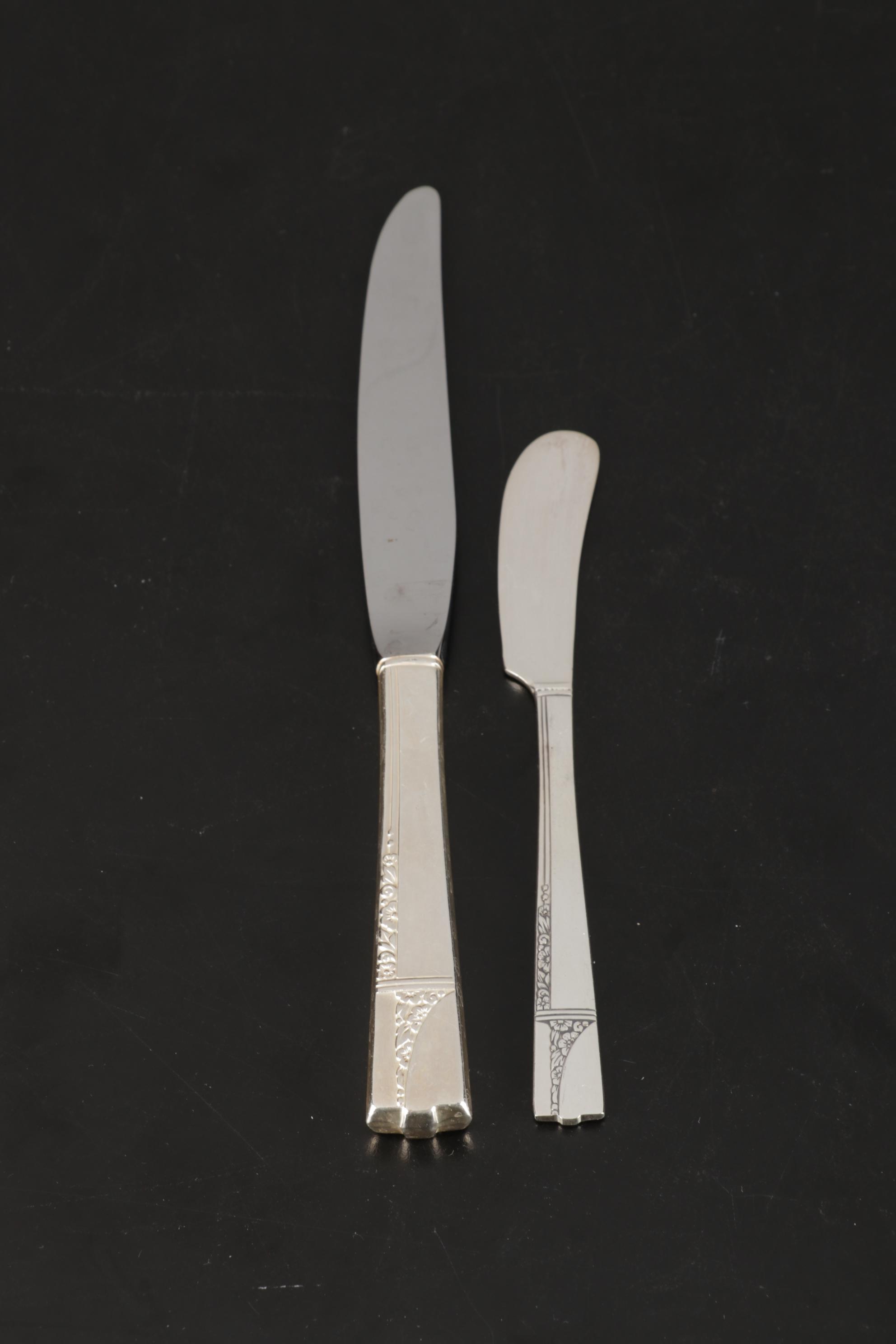 Nobility Plate "Caprice" Silver Plate Flatware and Serving Utensils