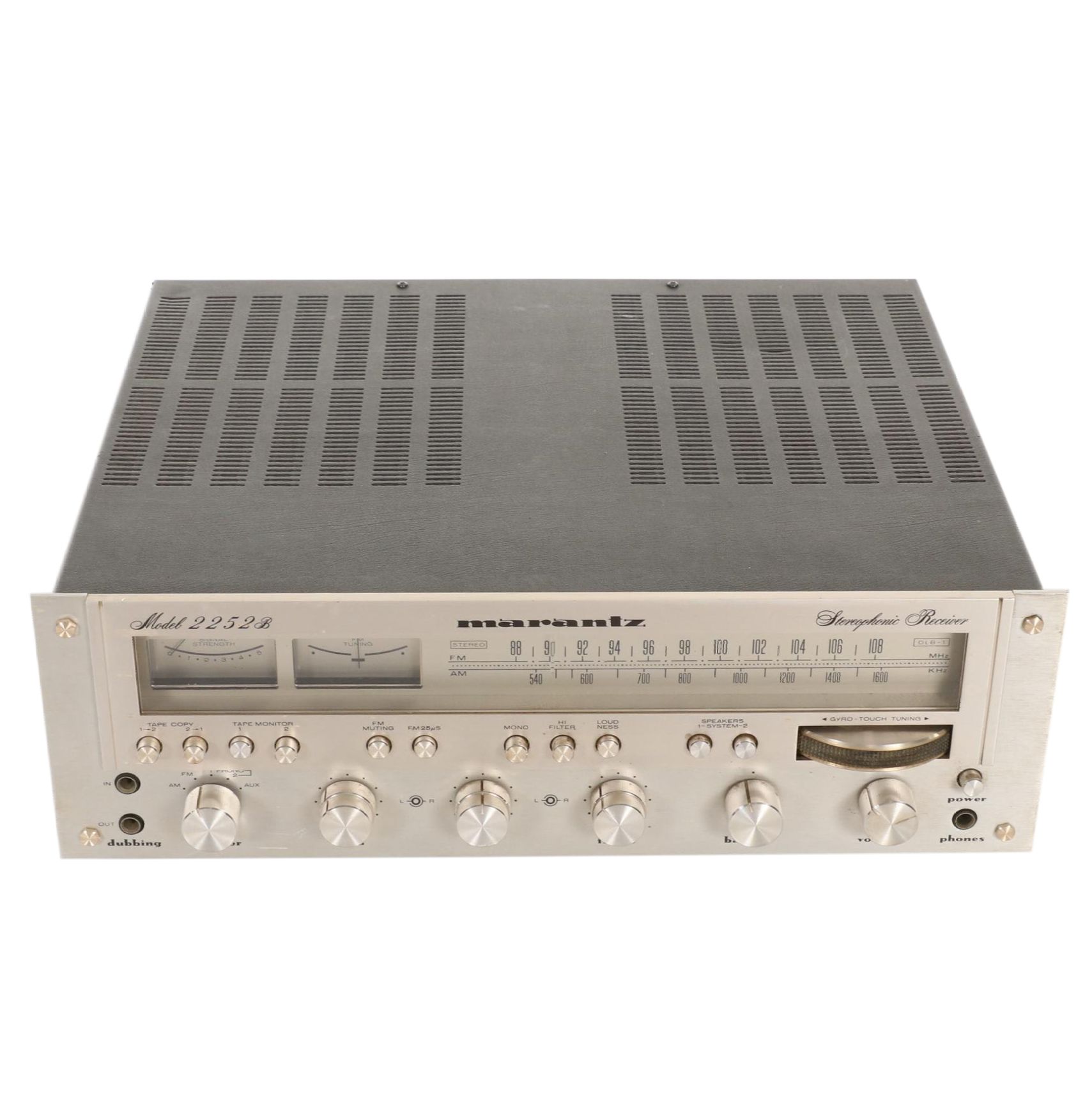 Marantz Model 2252B Stereophonic Receiver, 1977-1979