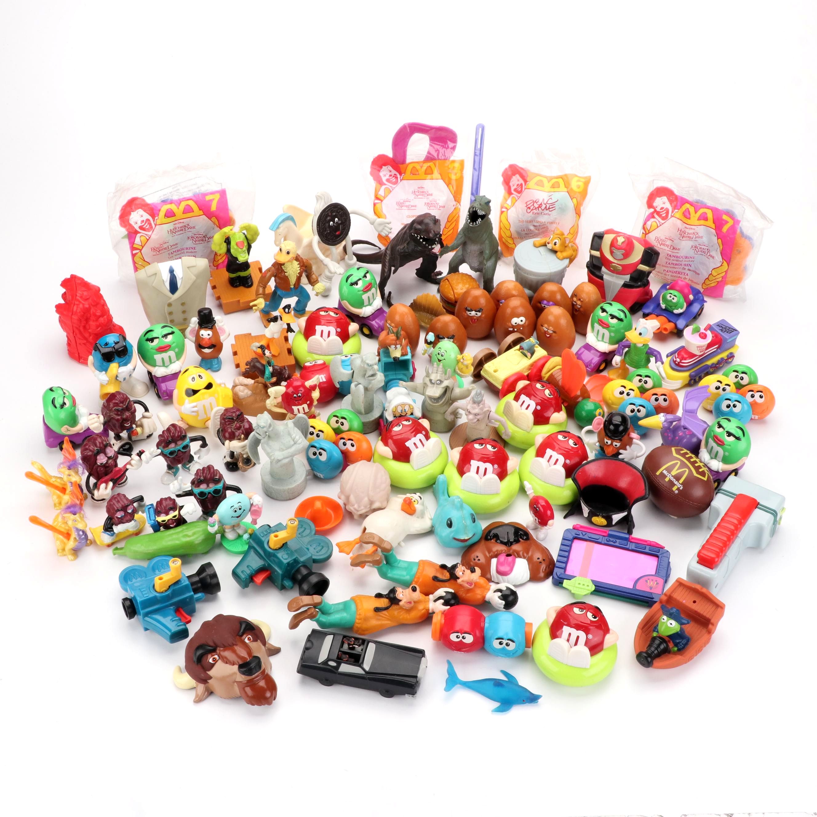 Pegasus, M&Ms and Other Plastic McDonald's and Burger King Toys