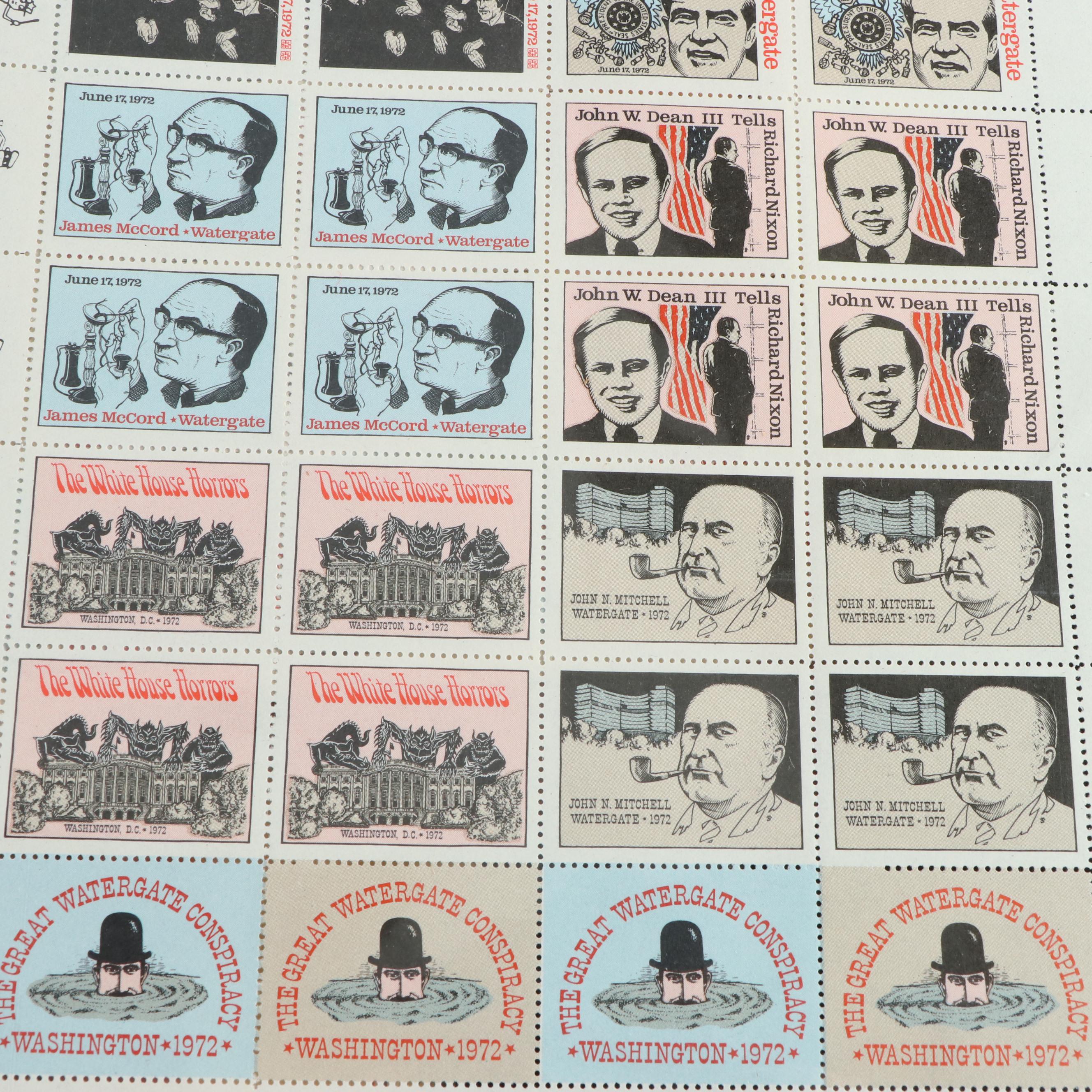 Large Group of Postage Stamps