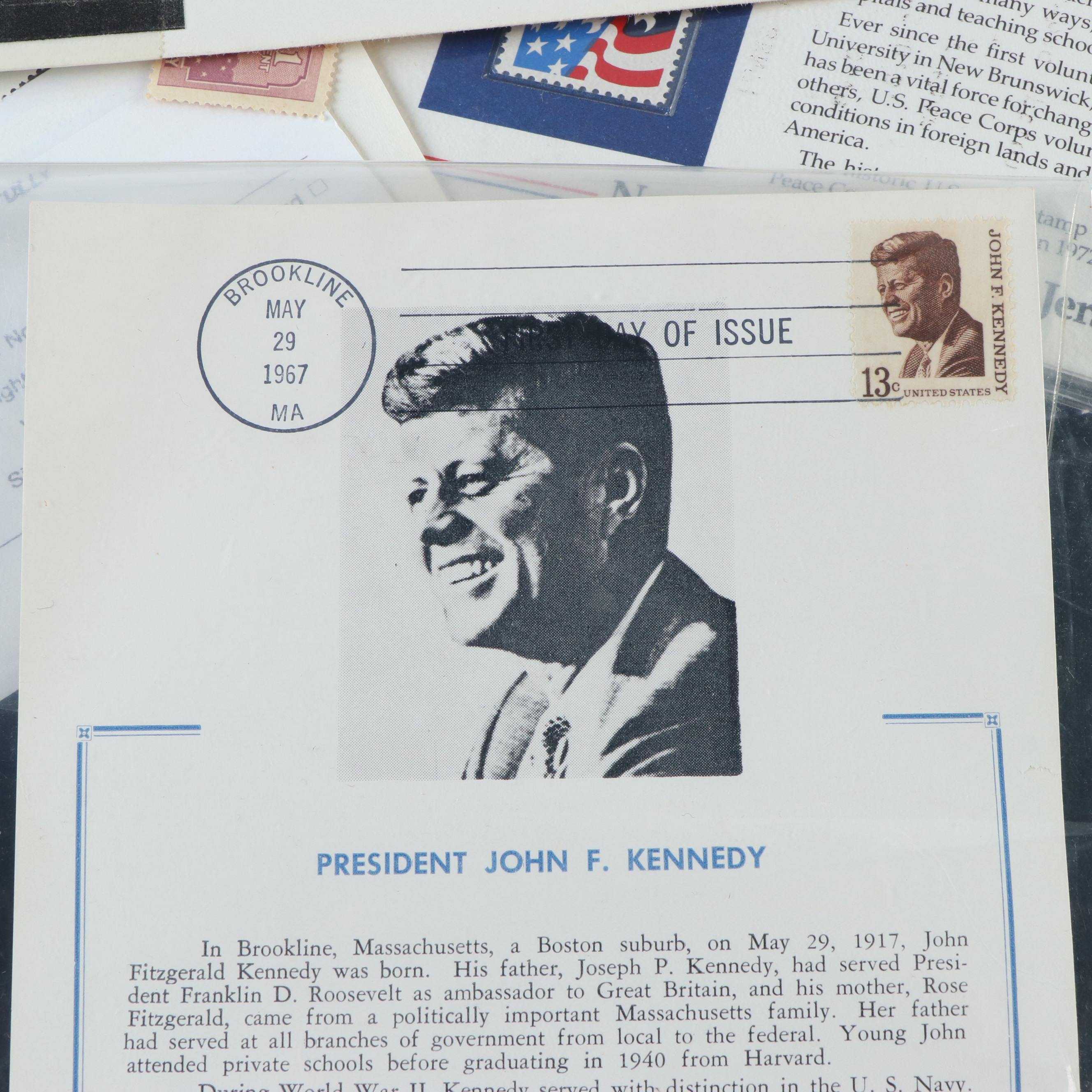 Large Group of Postage Stamps