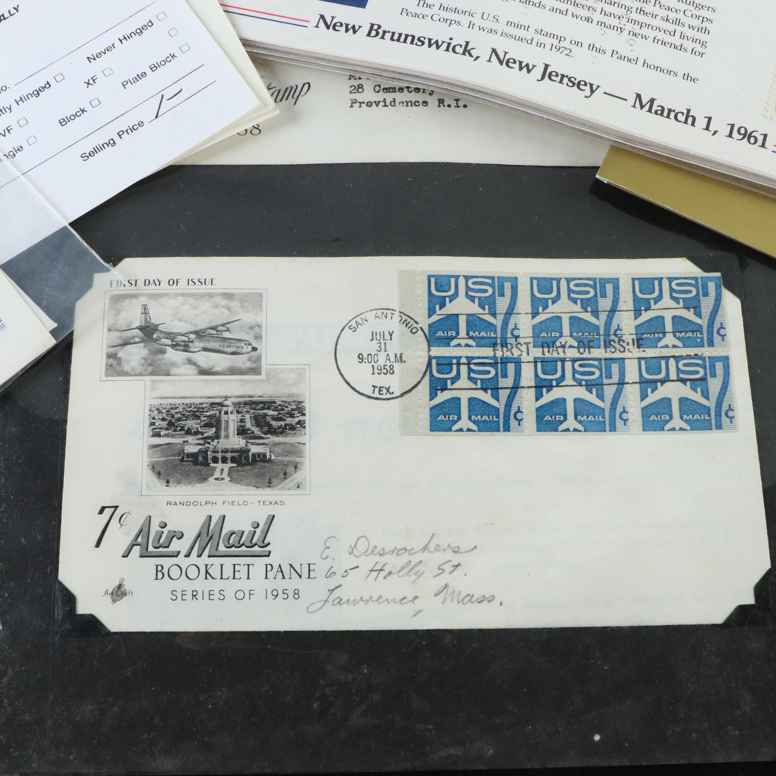 Large Group of Postage Stamps