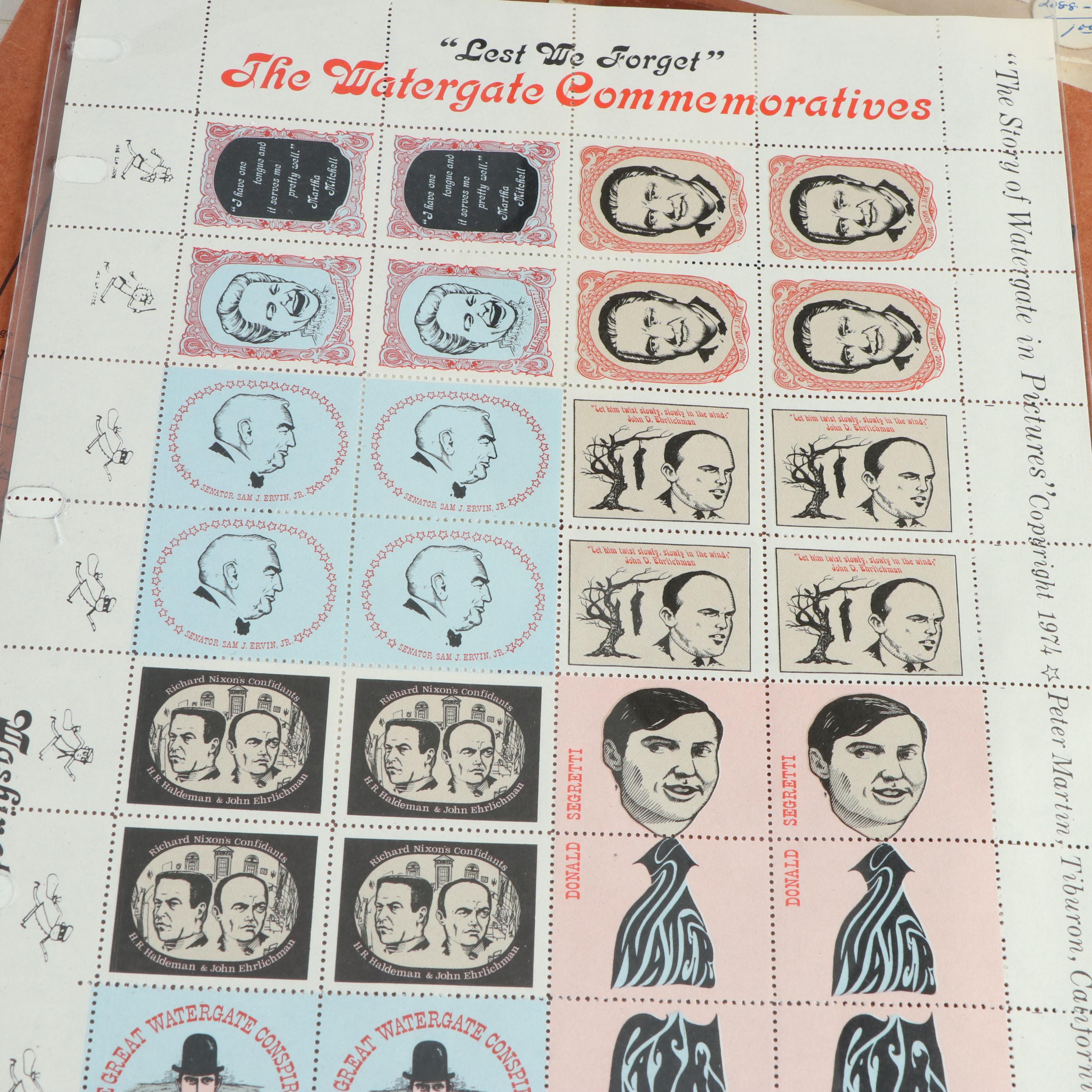 Large Group of Postage Stamps