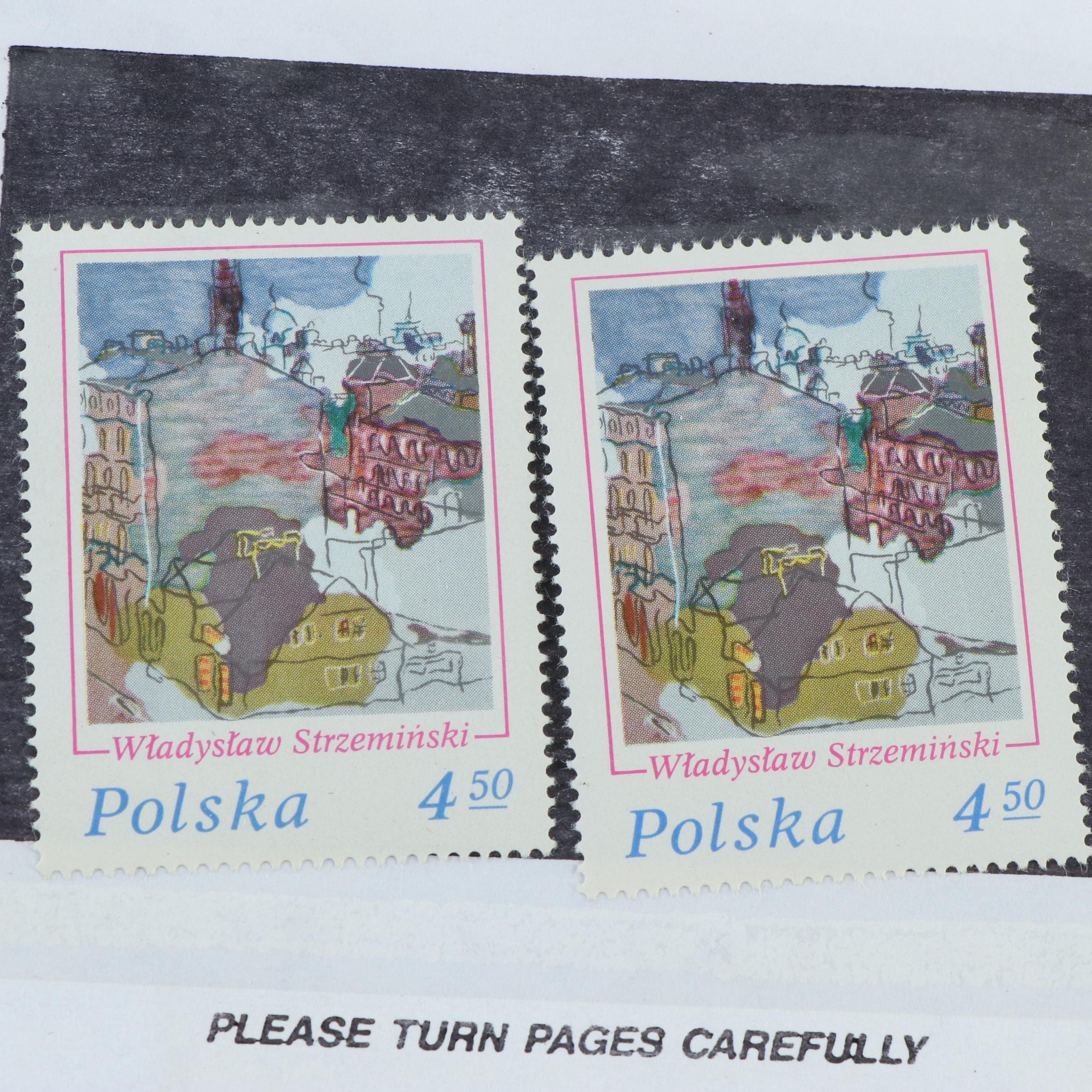 Large Group of Postage Stamps
