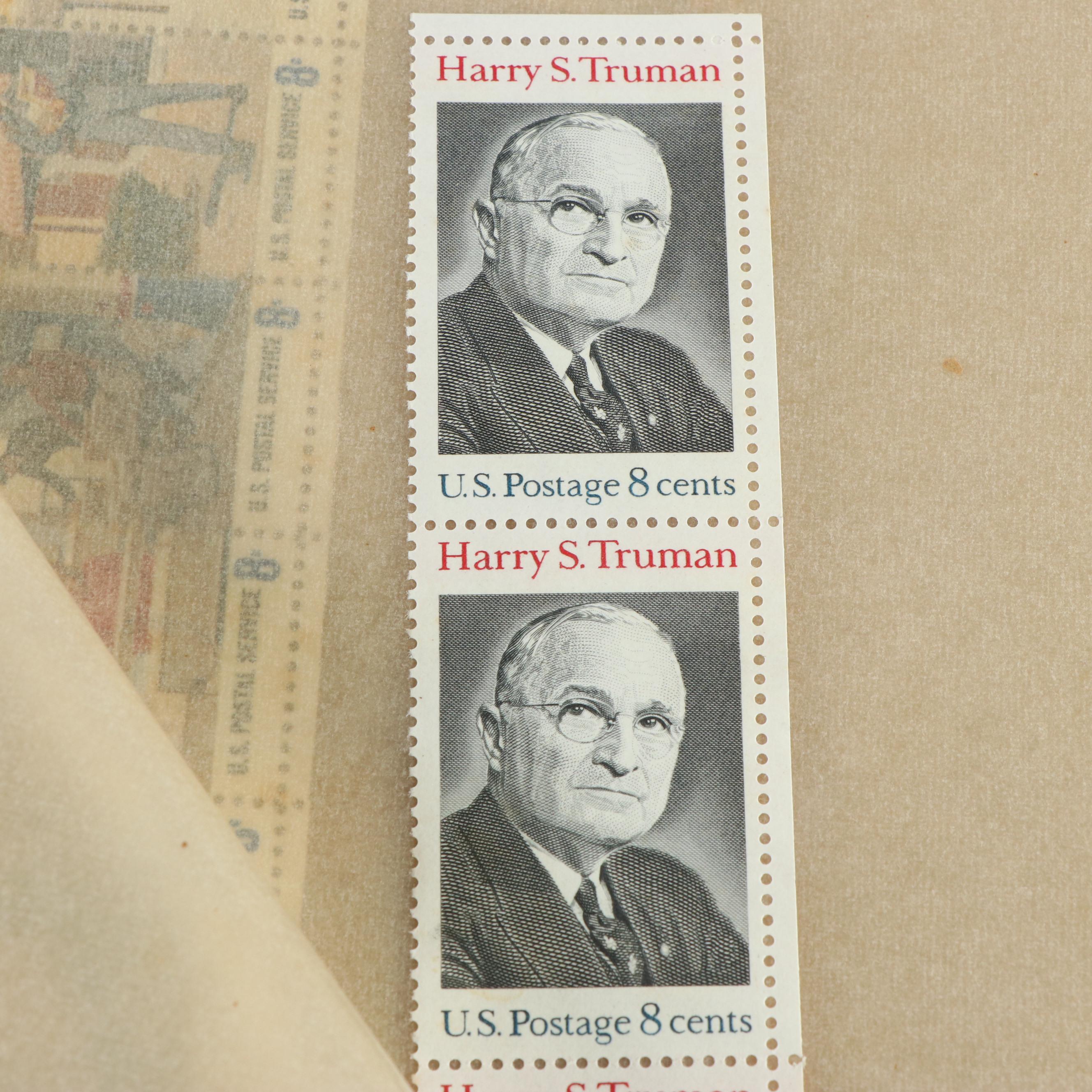 Large Group of Postage Stamps