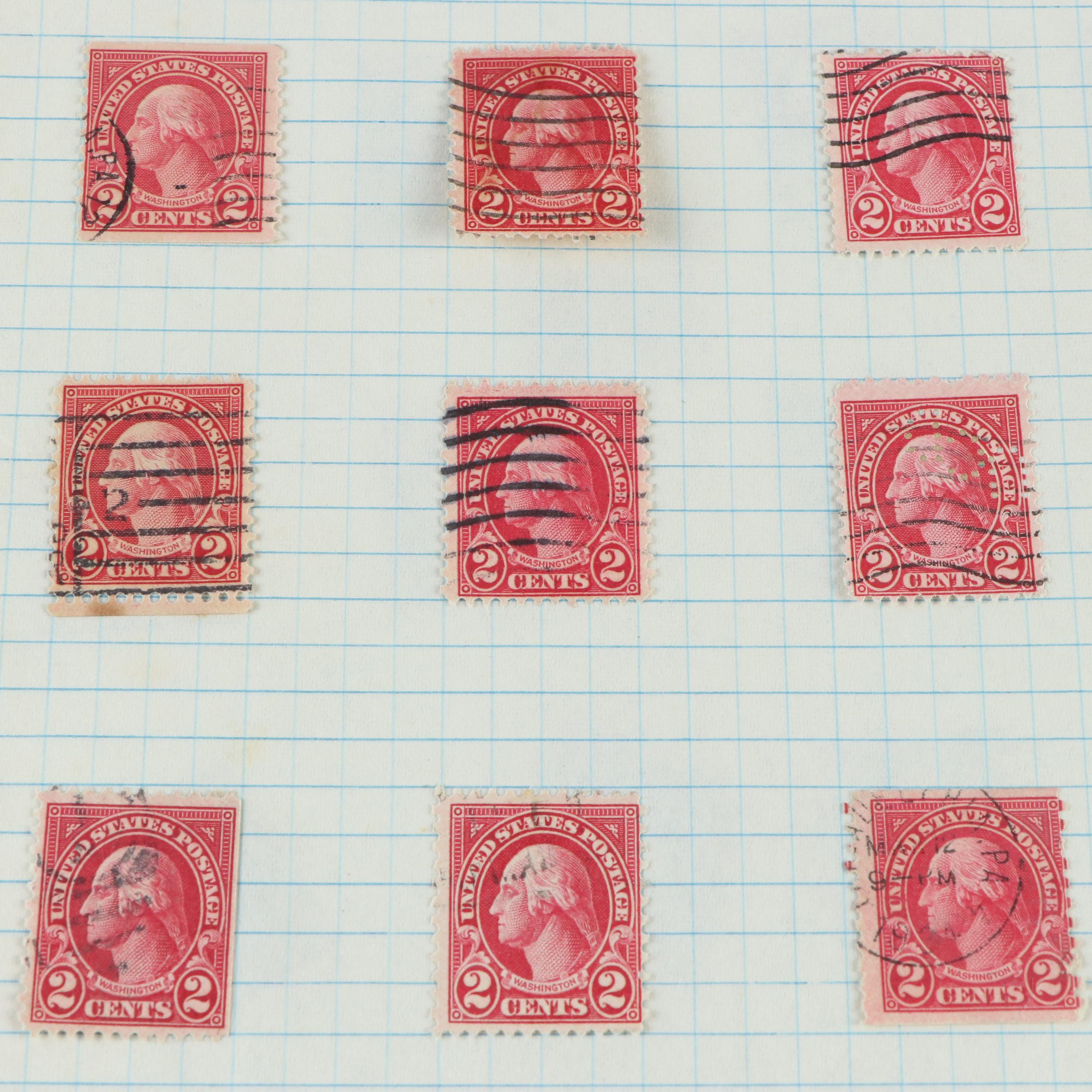 Large Group of Postage Stamps