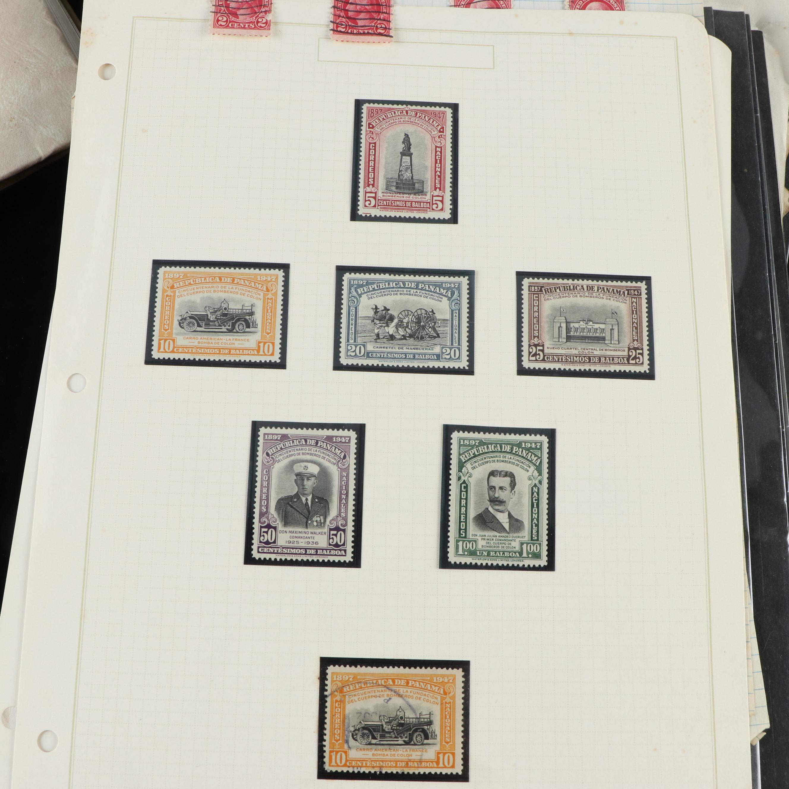 Large Group of Postage Stamps