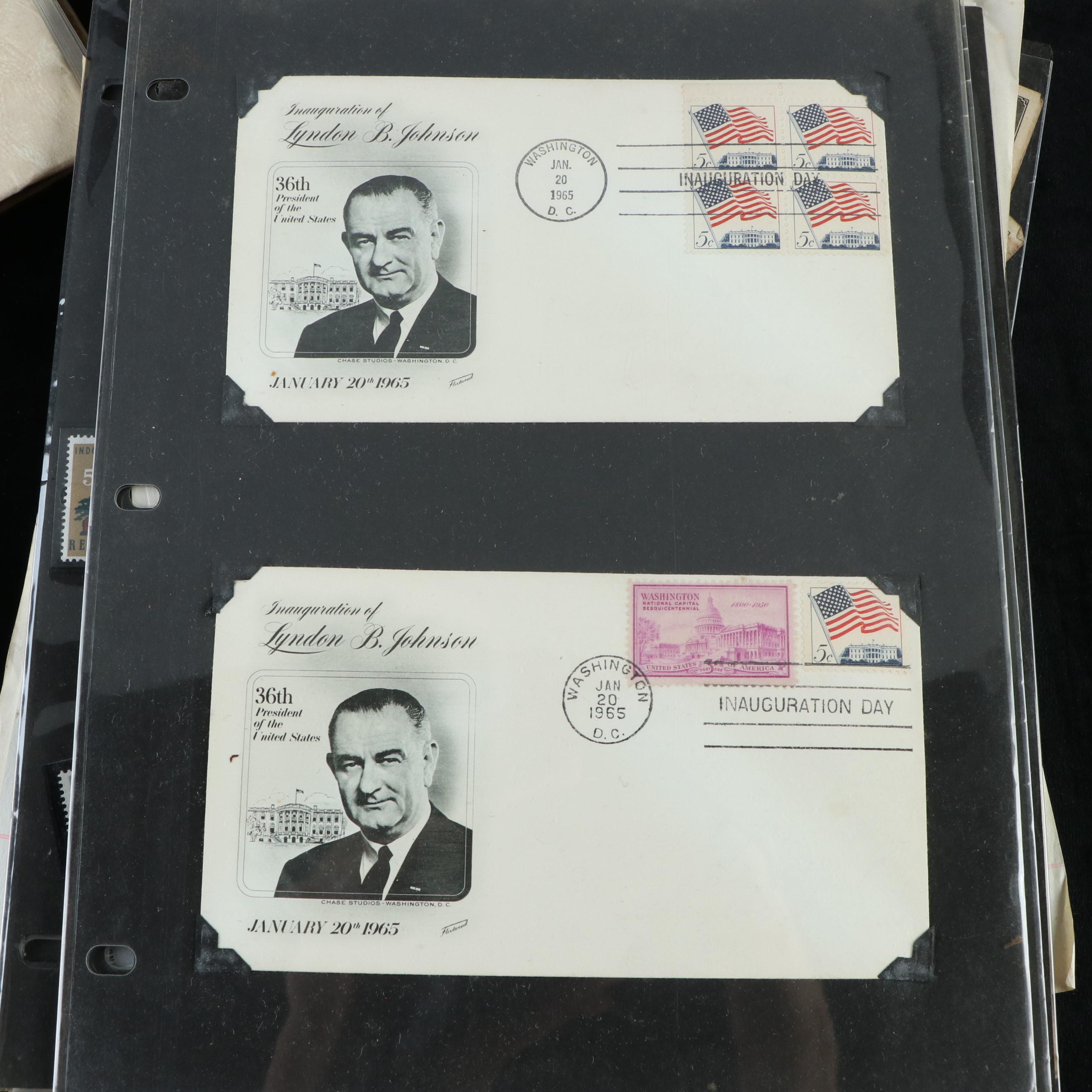 Large Group of Postage Stamps