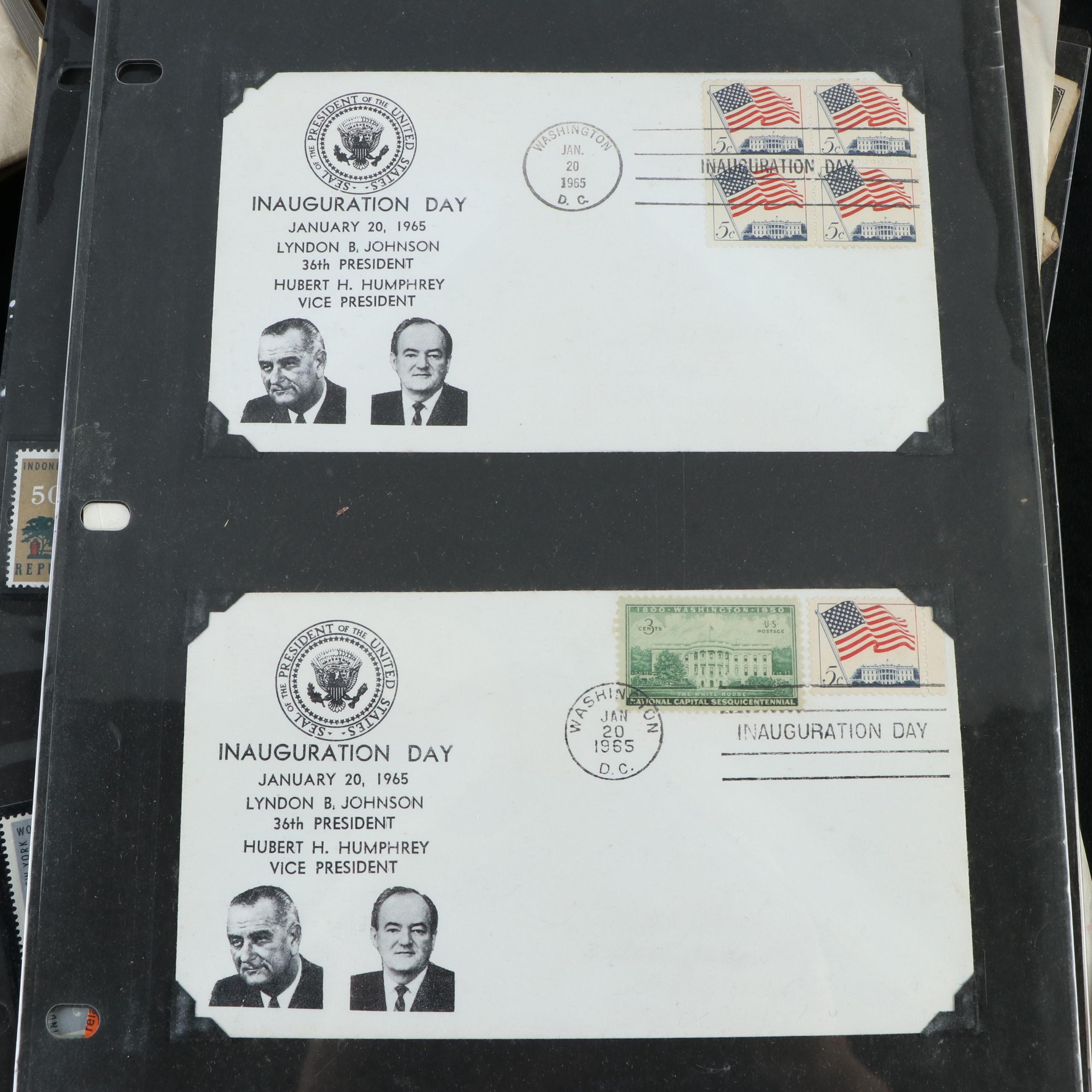 Large Group of Postage Stamps