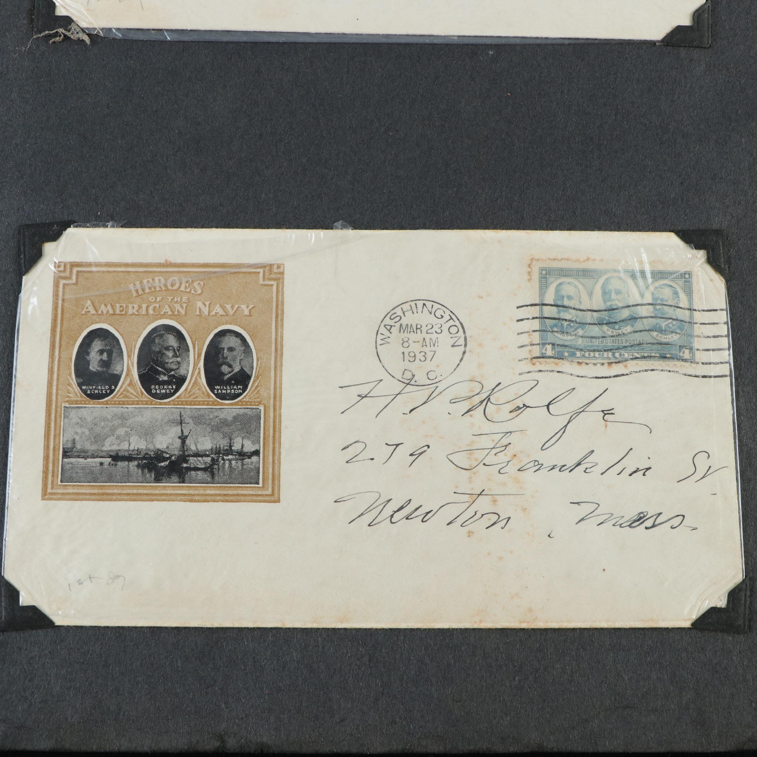 Large Group of Postage Stamps