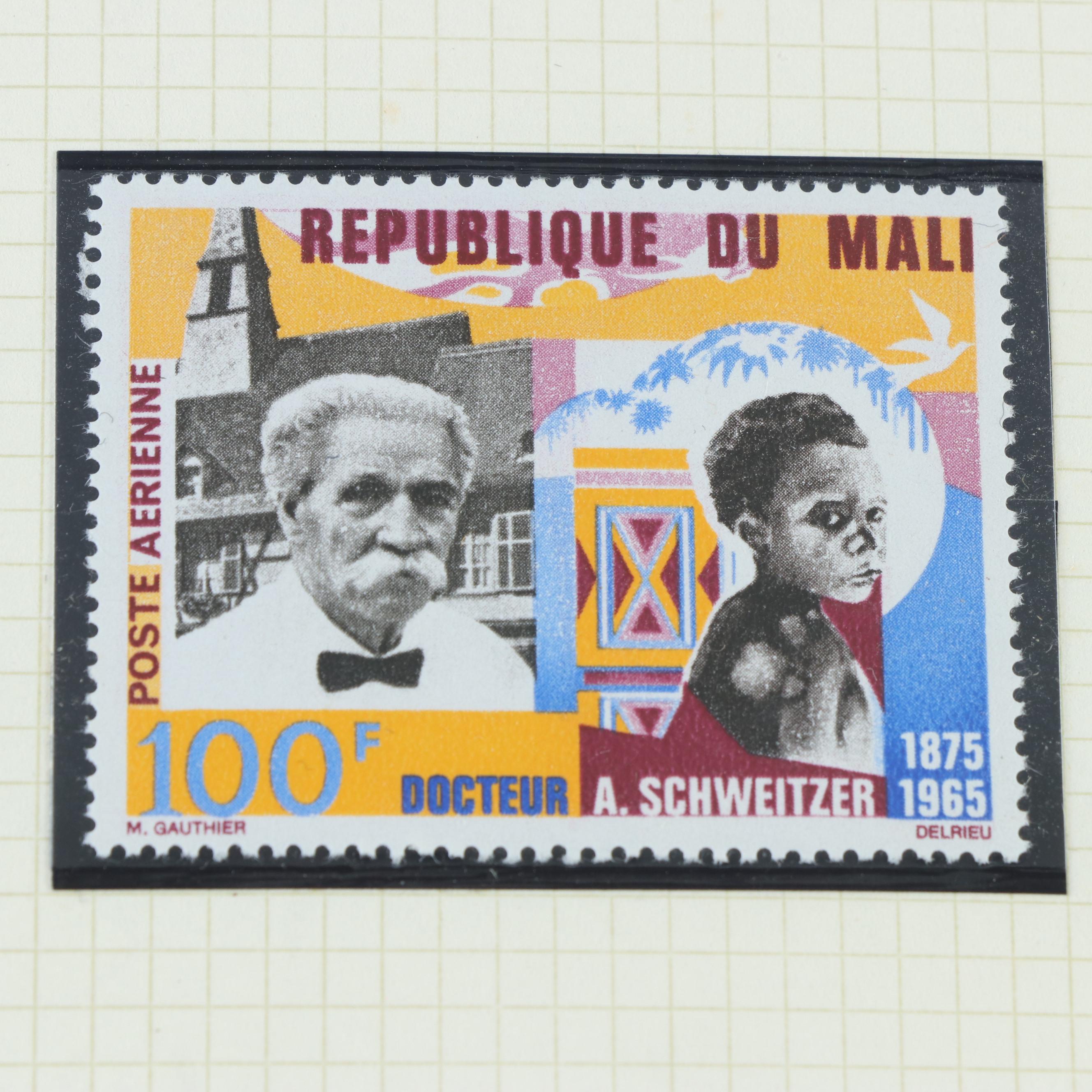 Large Group of Postage Stamps