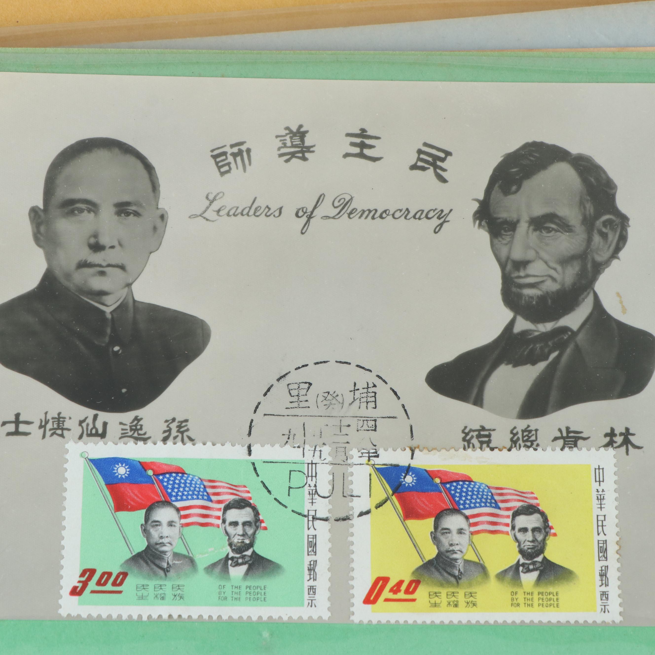 Large Group of Postage Stamps