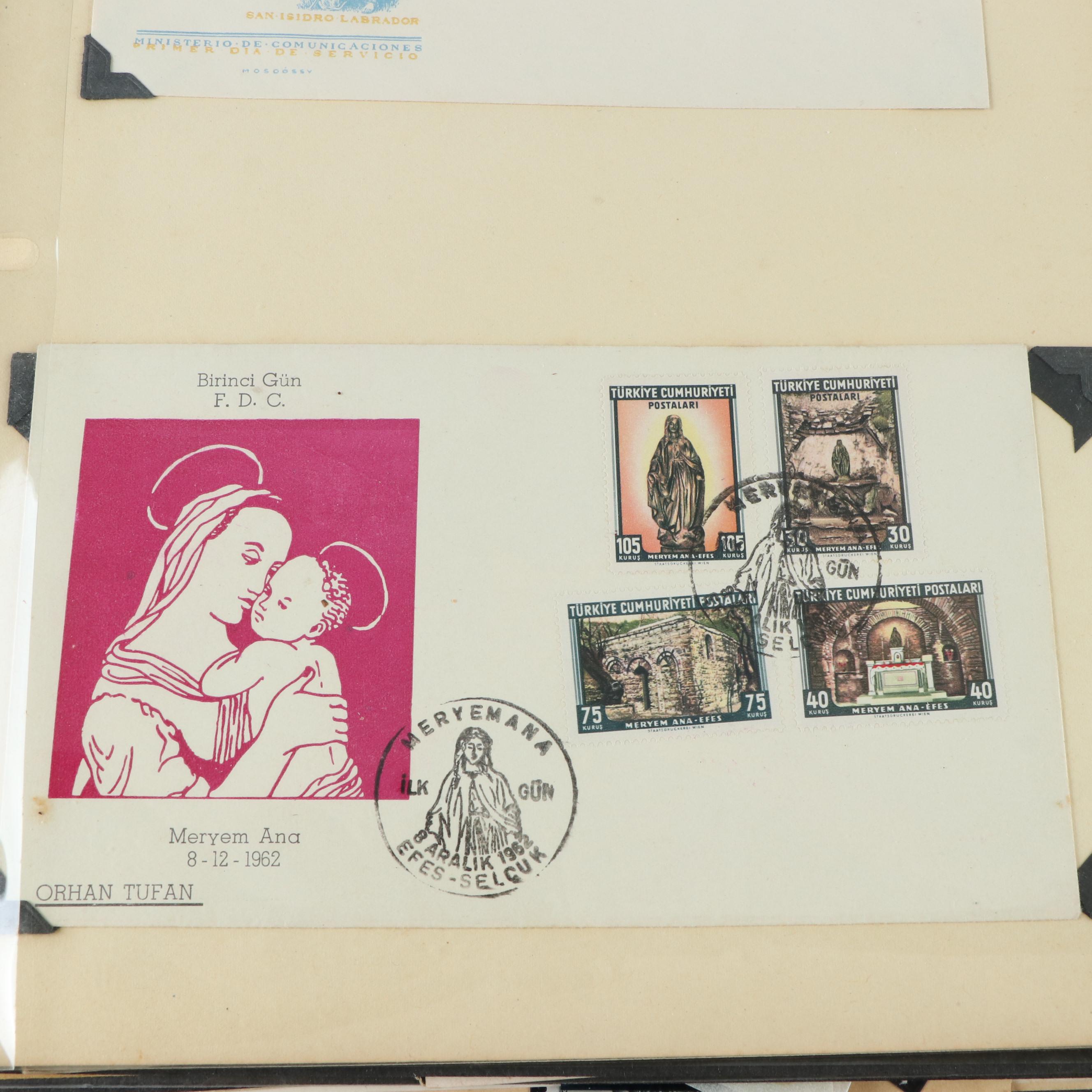 Large Group of Postage Stamps