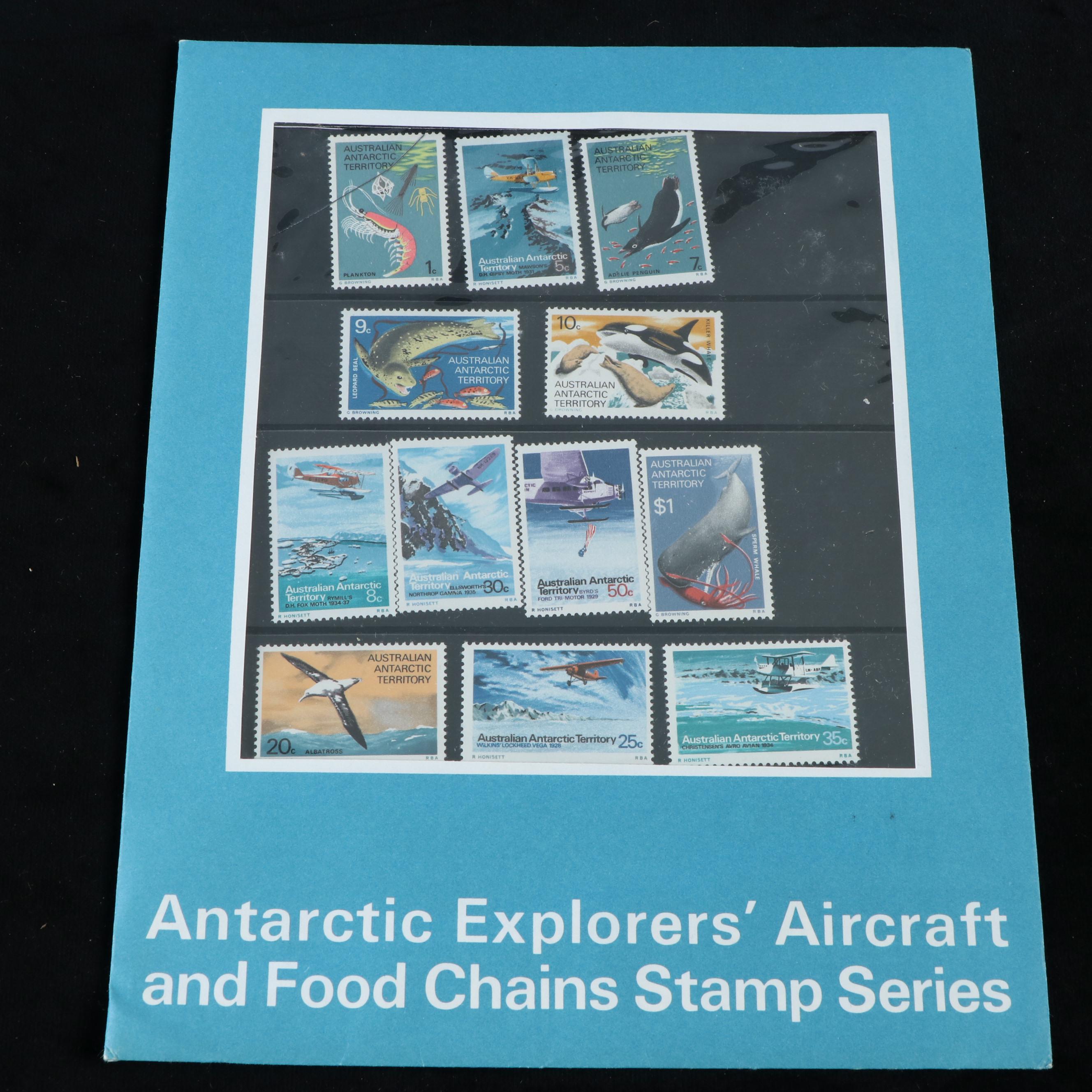 Large Group of Postage Stamps