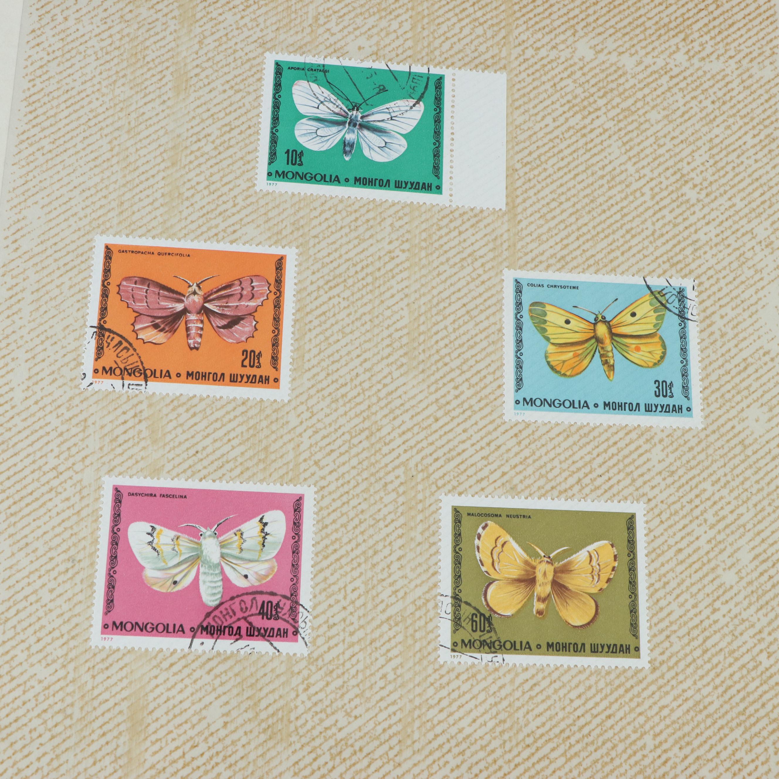 Large Group of Postage Stamps