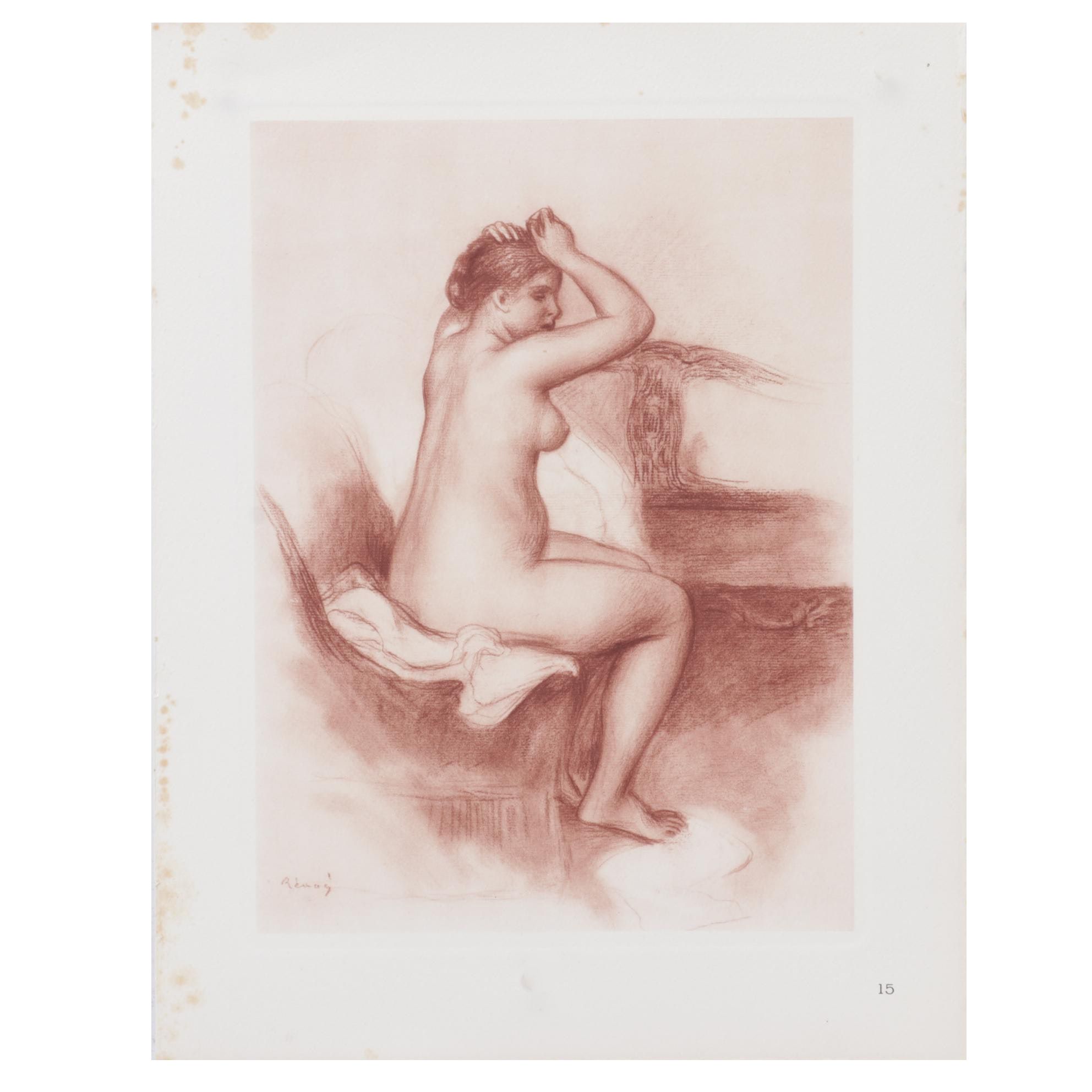 Photogravure After Pierre-Auguste Renoir From "Renoir: Dessins," 1950