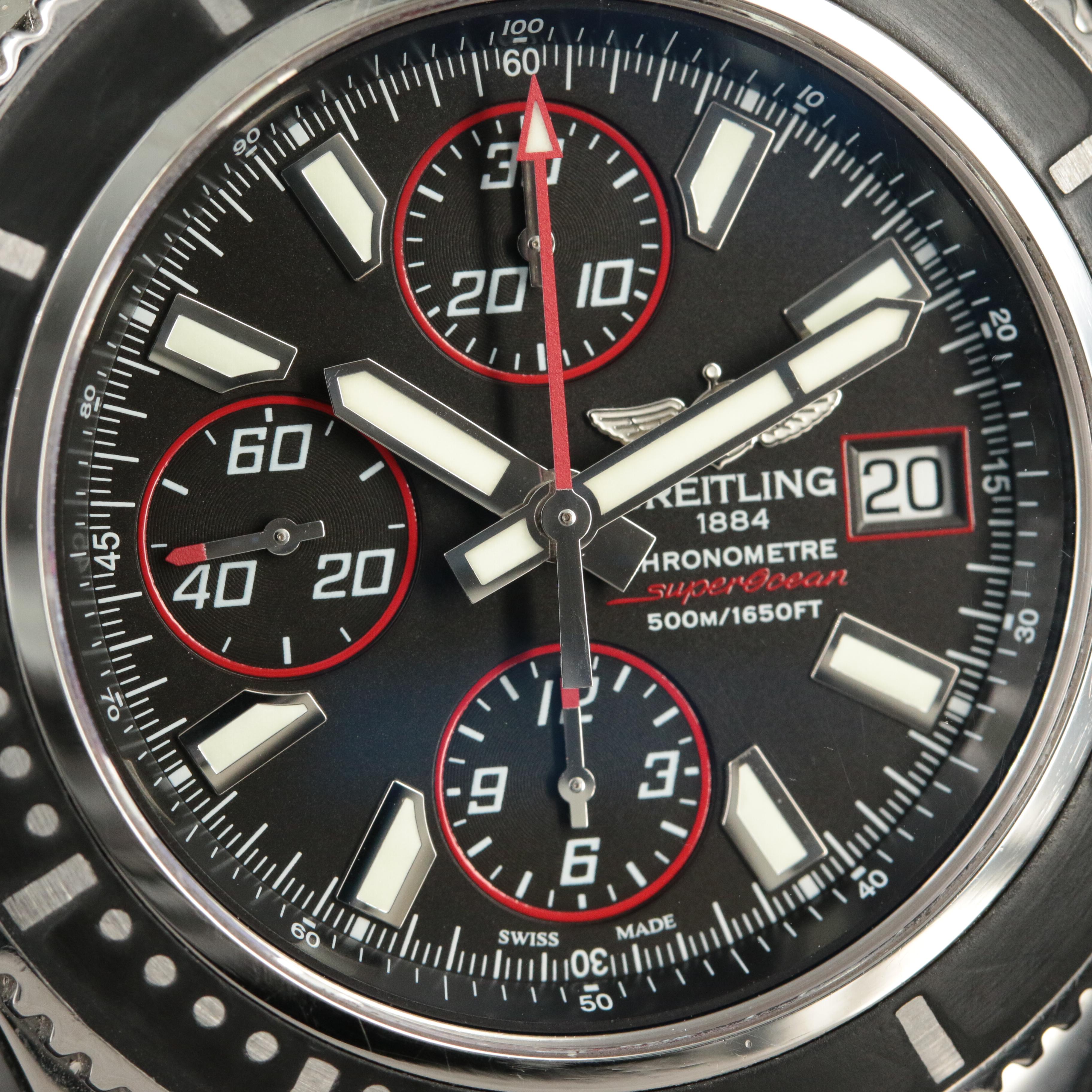 Breitling SuperOcean 44 Stainless Steel Chronograph Watch