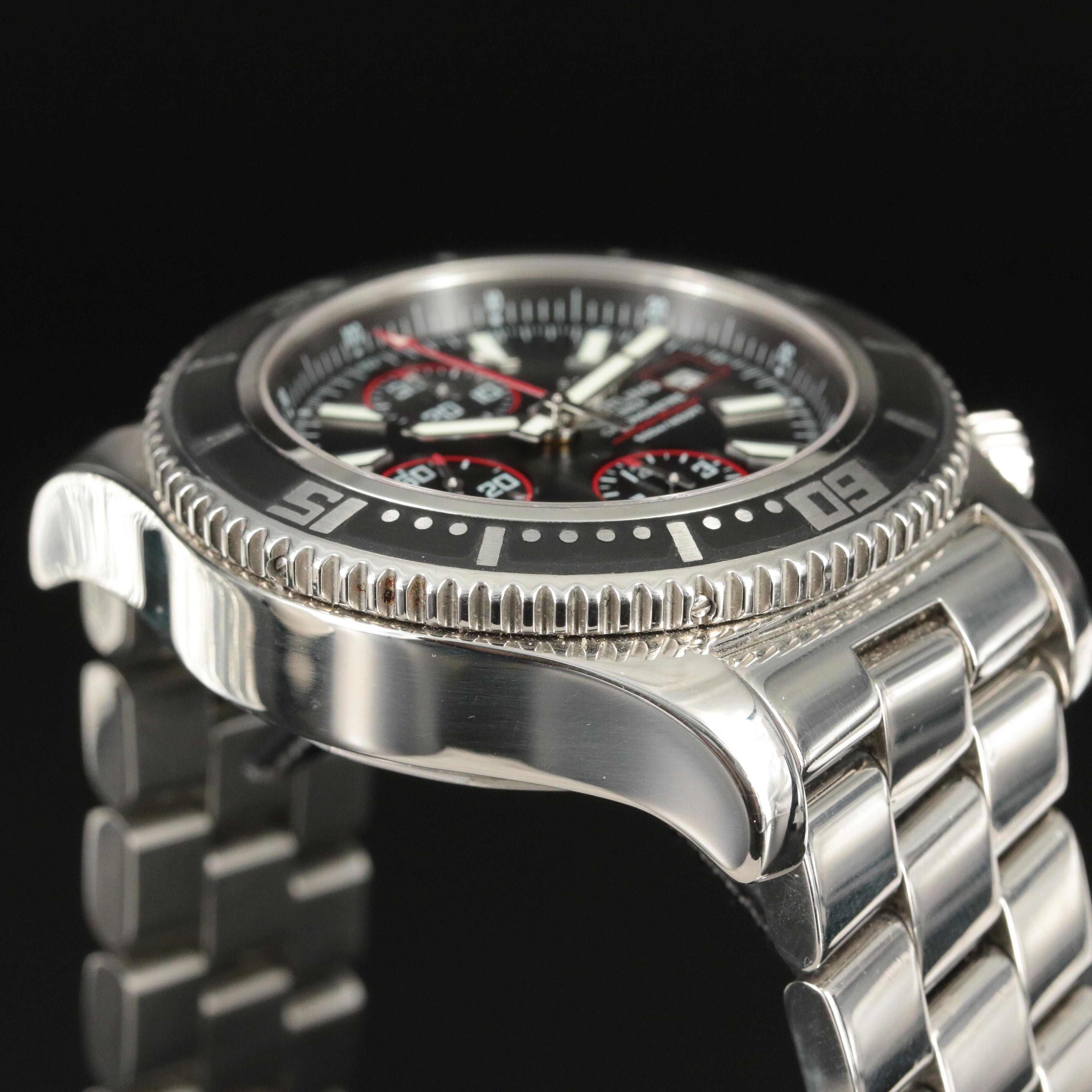 Breitling SuperOcean 44 Stainless Steel Chronograph Watch