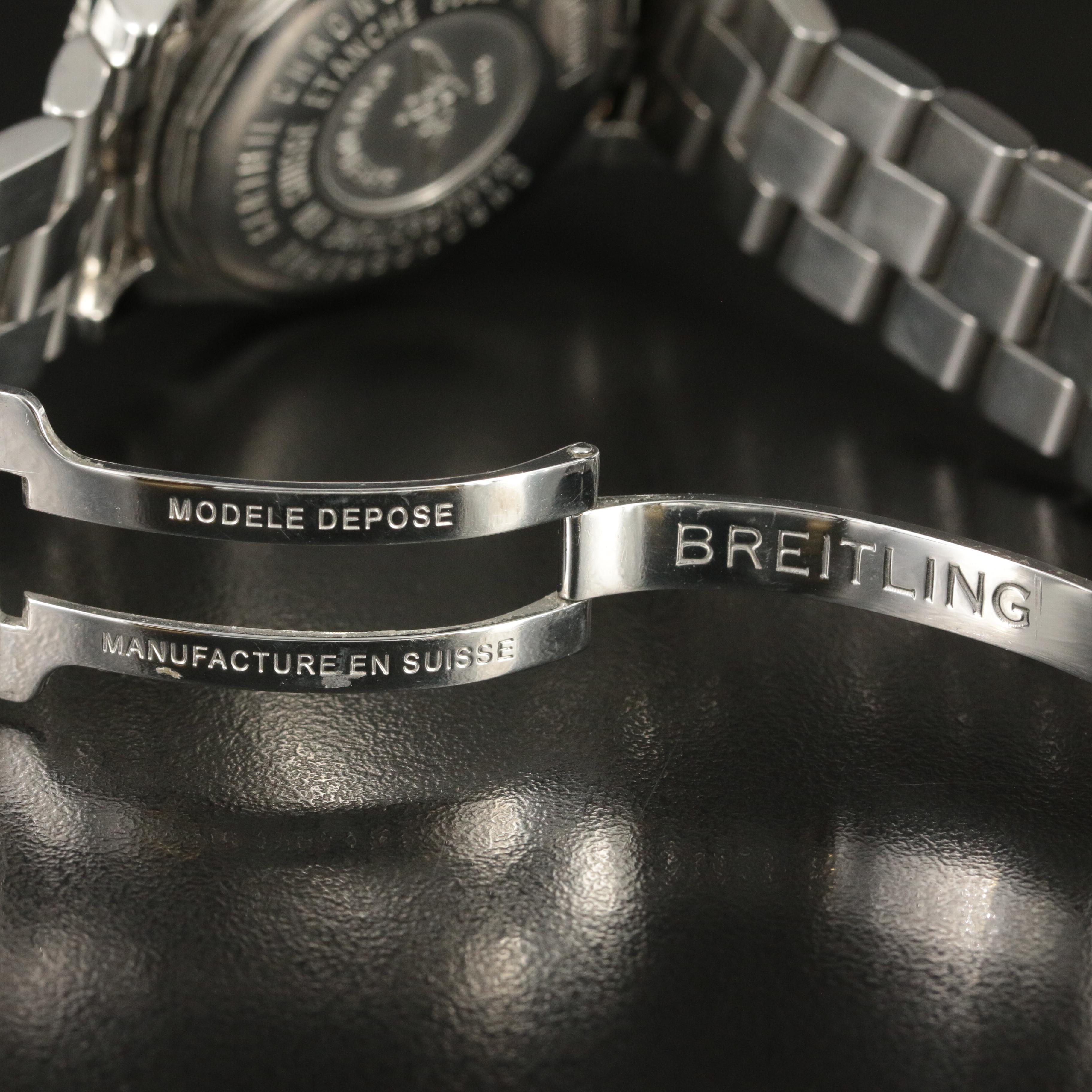 Breitling SuperOcean 44 Stainless Steel Chronograph Watch