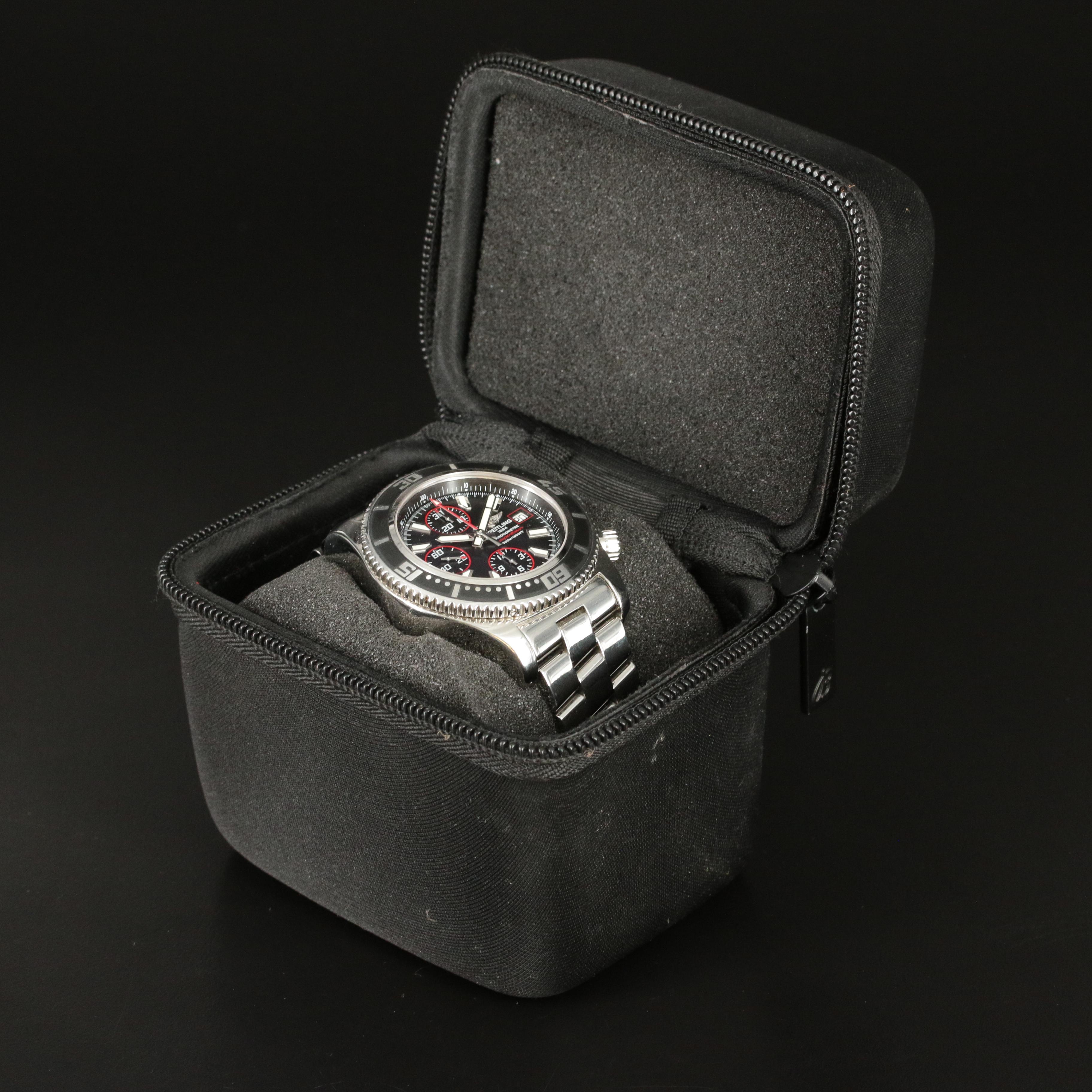 Breitling SuperOcean 44 Stainless Steel Chronograph Watch
