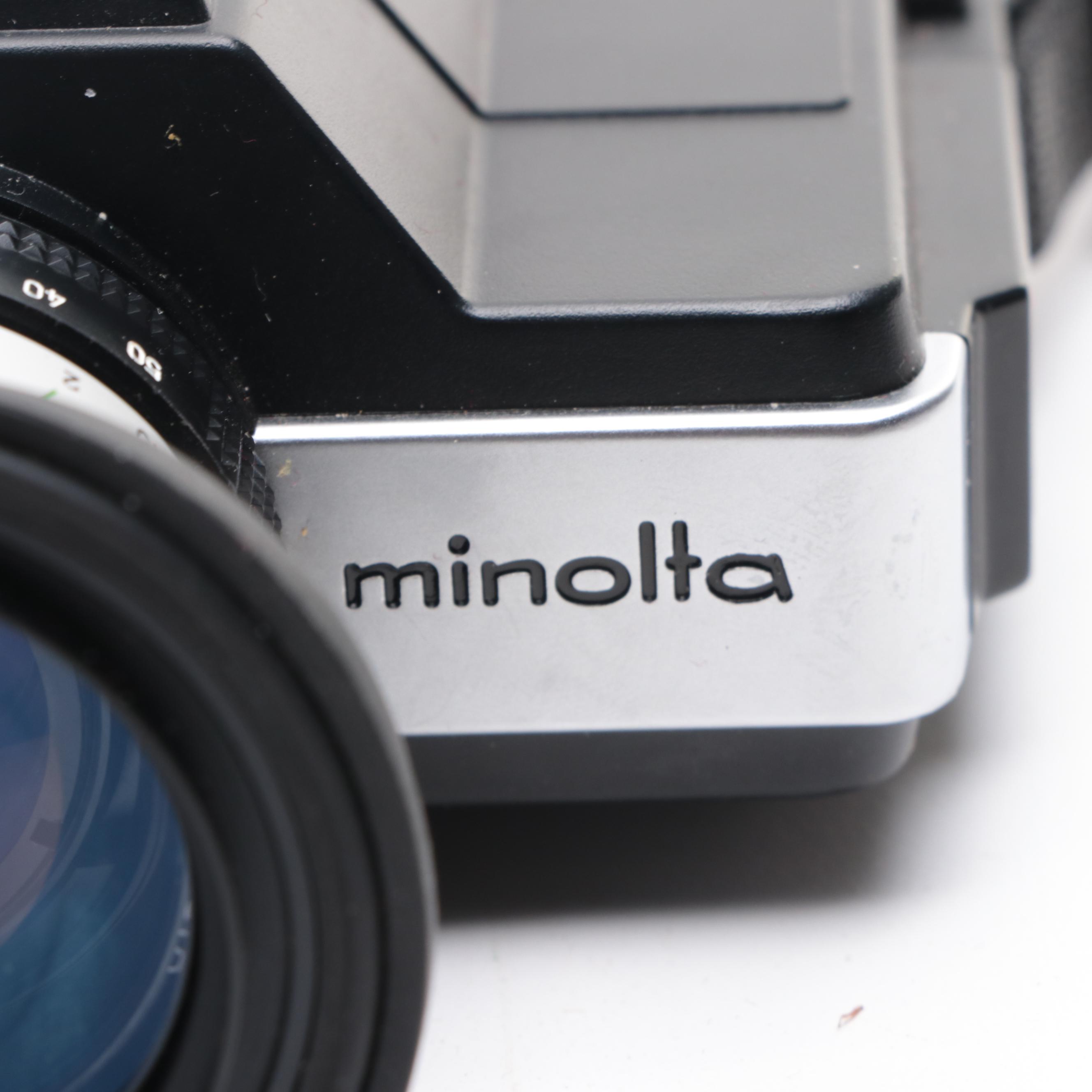 Minolta 110 Zoom SLR Camera, 1976 - 1979