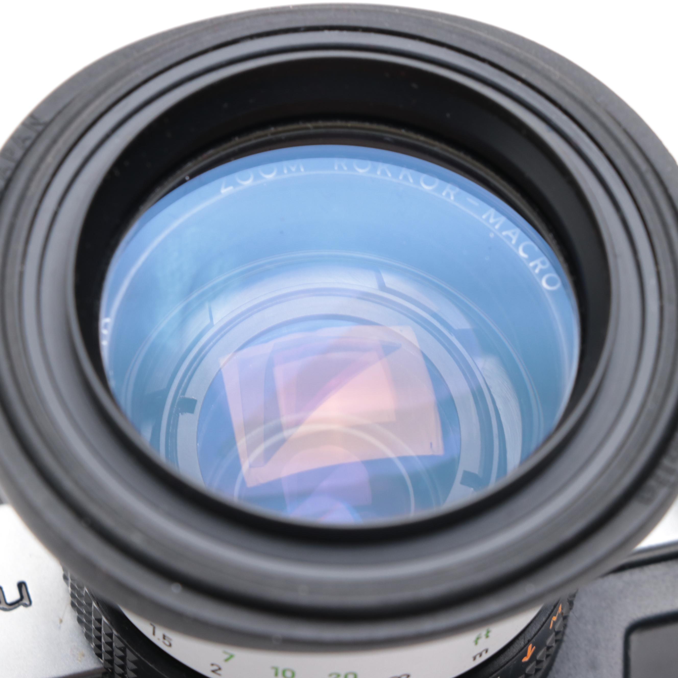 Minolta 110 Zoom SLR Camera, 1976 - 1979